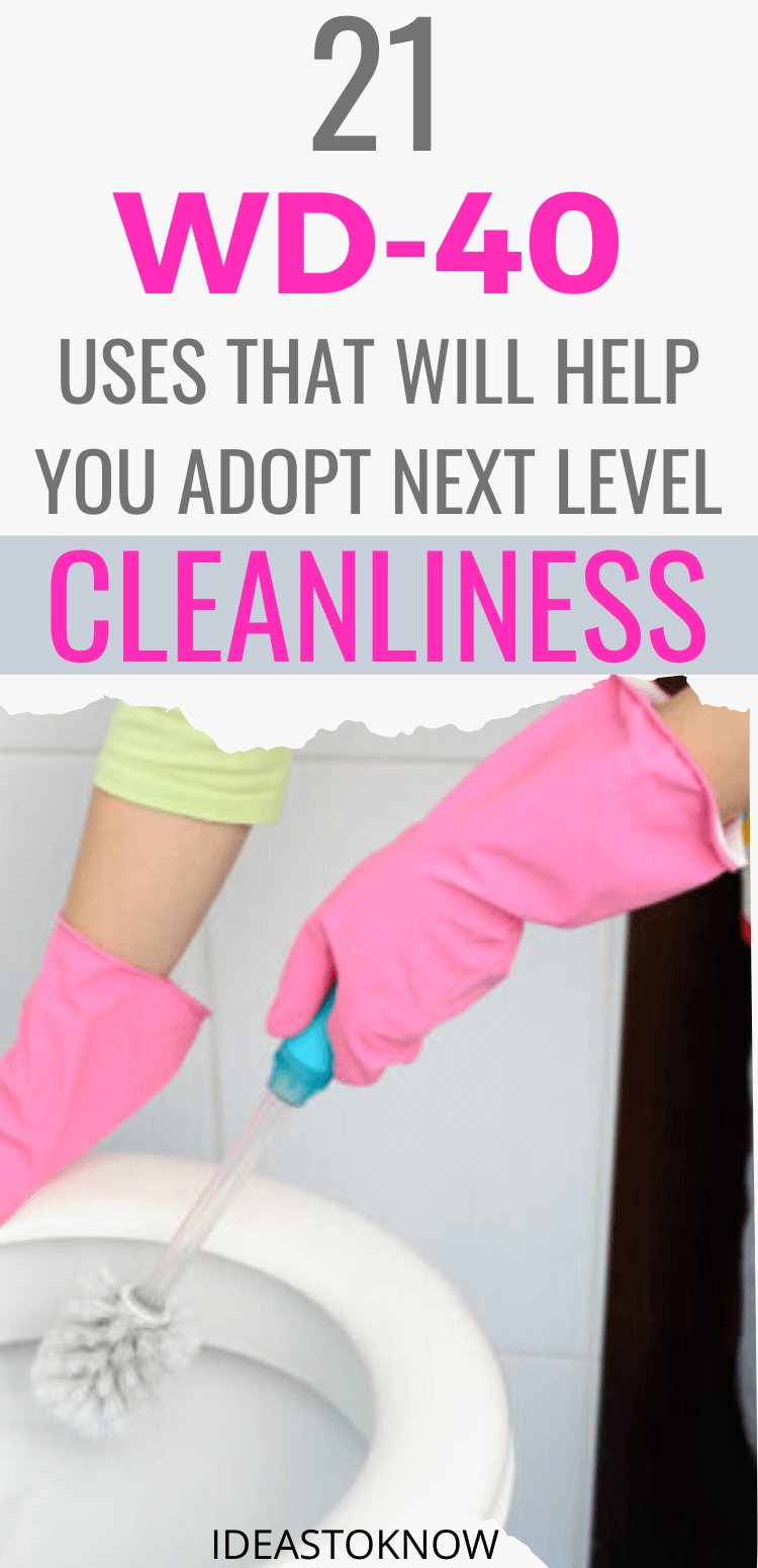 21 Brilliant Uses of WD40 IdeasToKnow