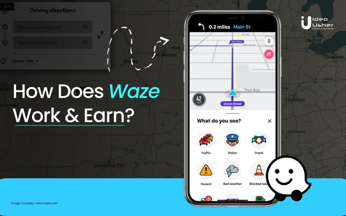 How Does Waze Work? Insights into Business and Revenue Idea Usher