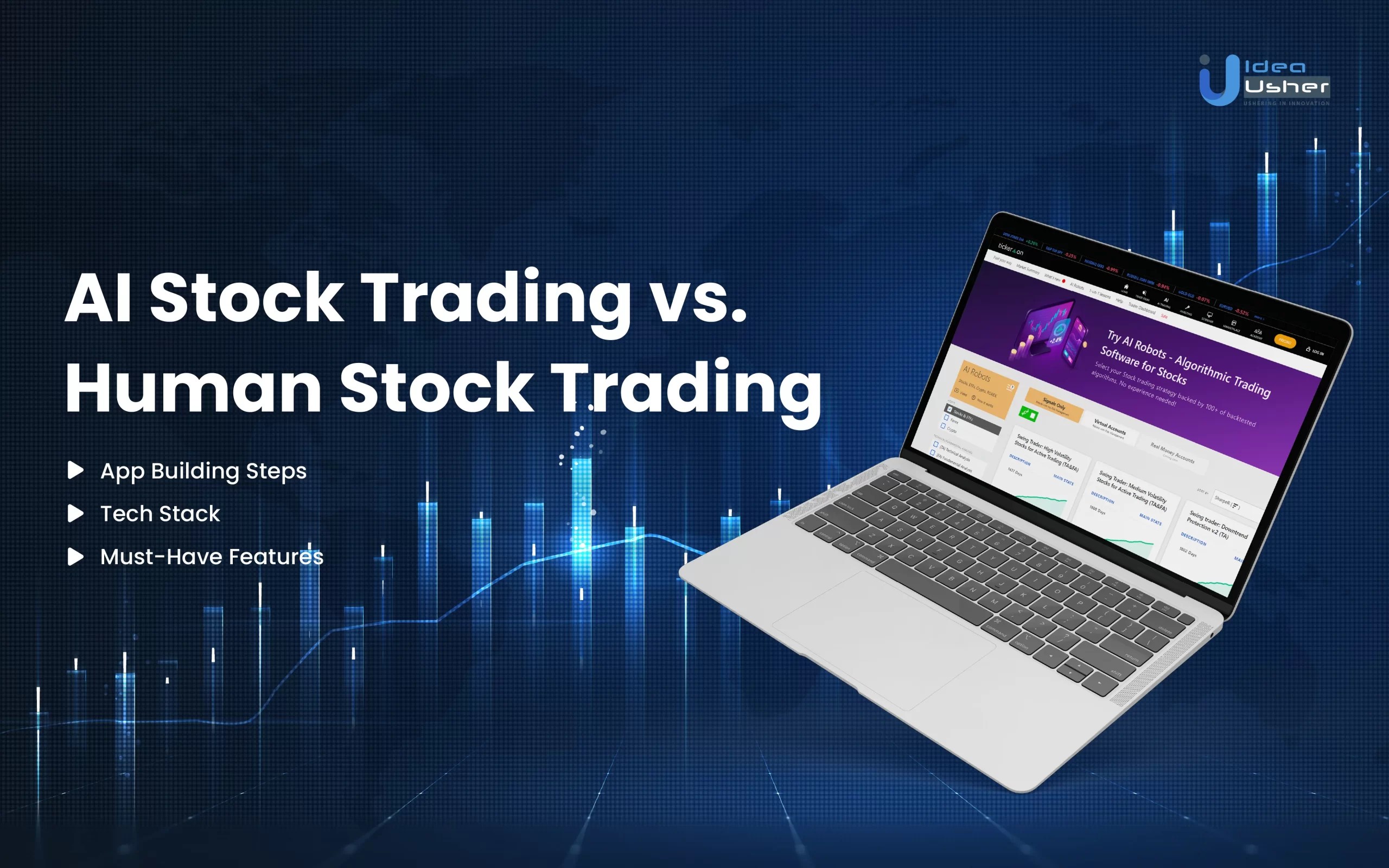 AI Stock Trading vs. Human Stock Trading IdeaUsher