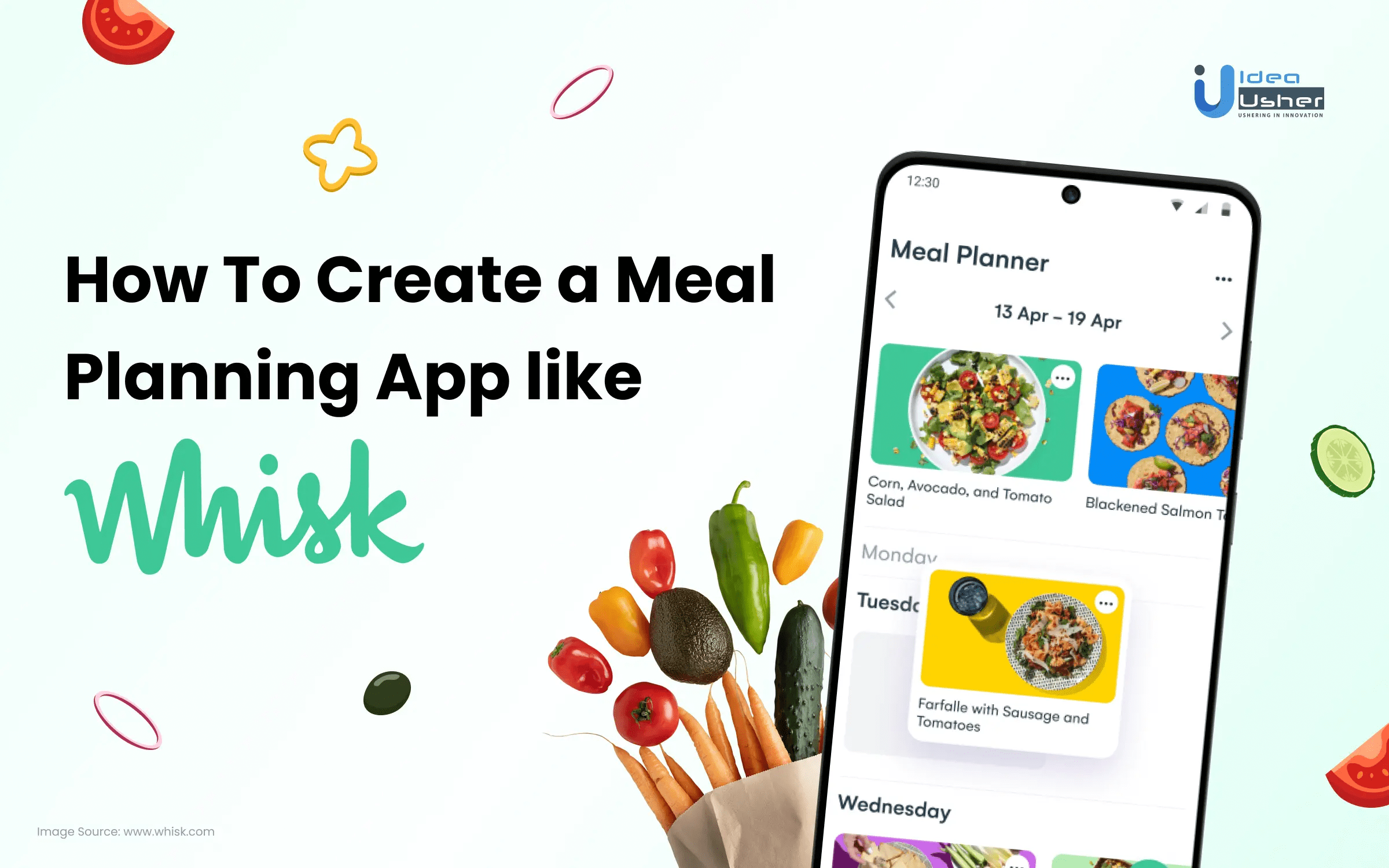 Meal Planning App Development like whisk IdeaUsher