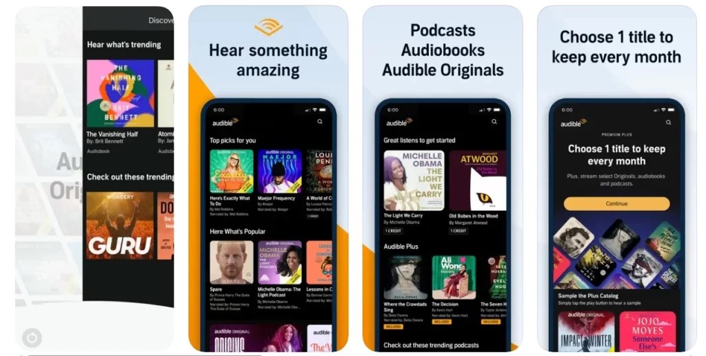 Audible Like Audiobook App Development A Quick Guide Ideausher