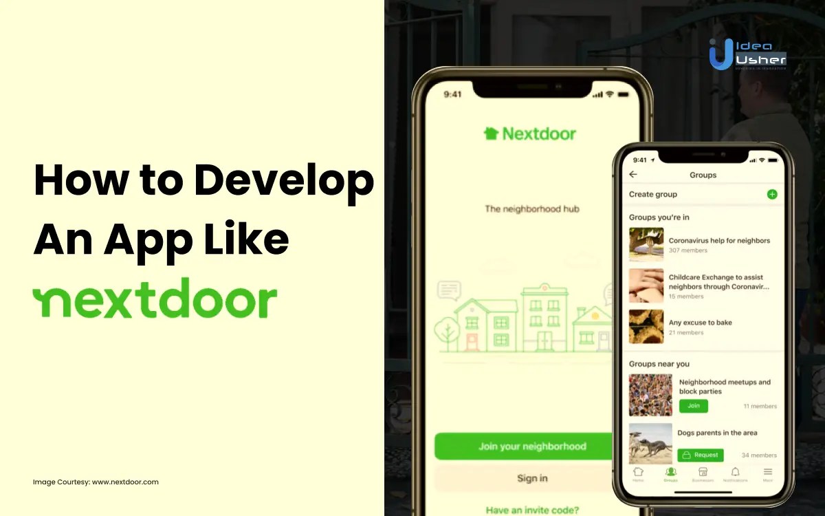How to Develop an App Like Nextdoor Idea Usher