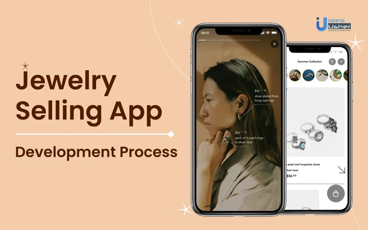 Jewelry Selling App Development Process Idea Usher