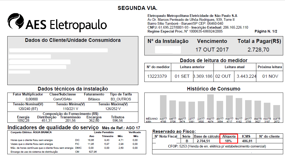 ICMS na conta de luz veja se vale a pena pedir restituição Idec