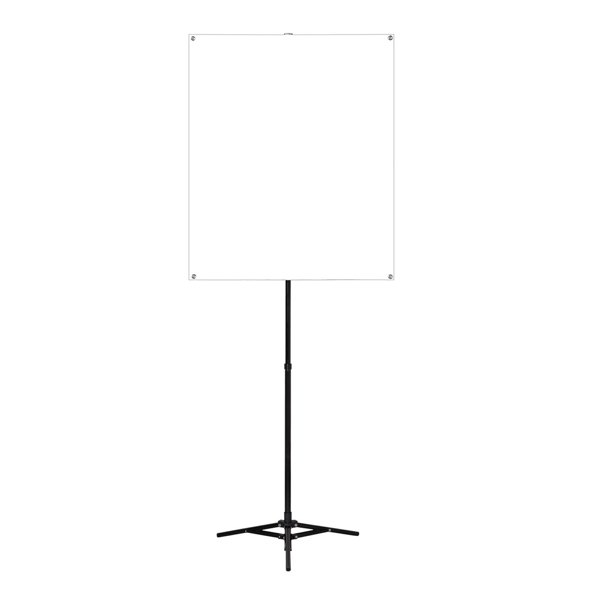 Portable Photo Backdrop Stand White Backdrop ID Edge