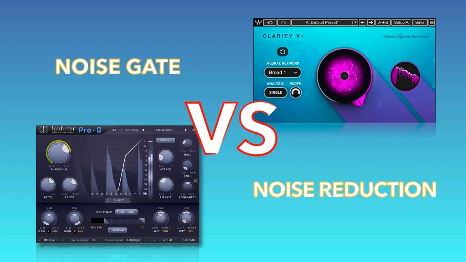 Noise Gate Vs Noise Reduction What Is The Difference?