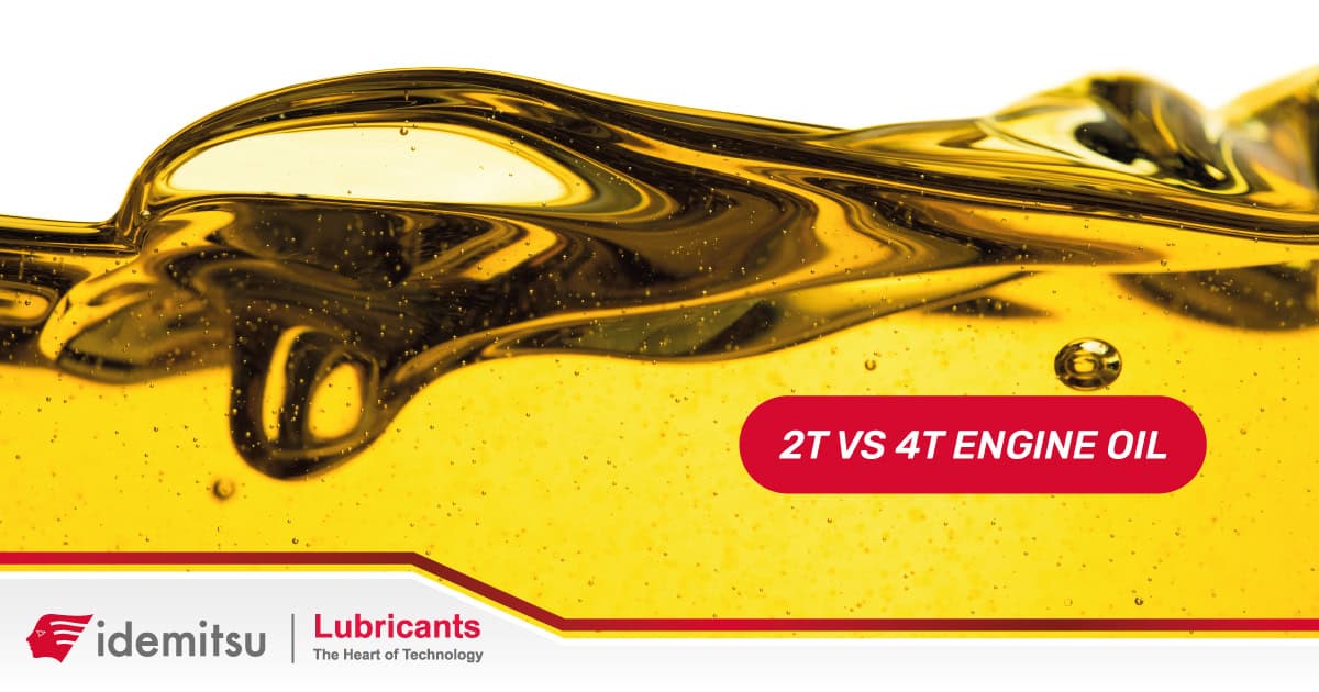 2T vs 4T engine oil Idemitsu
