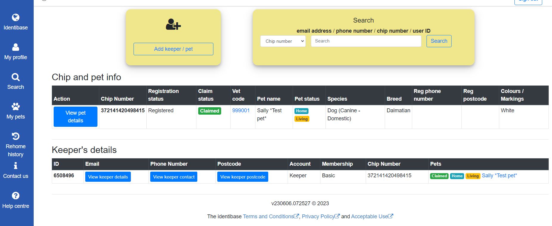 How do I look up a microchip? Identicare