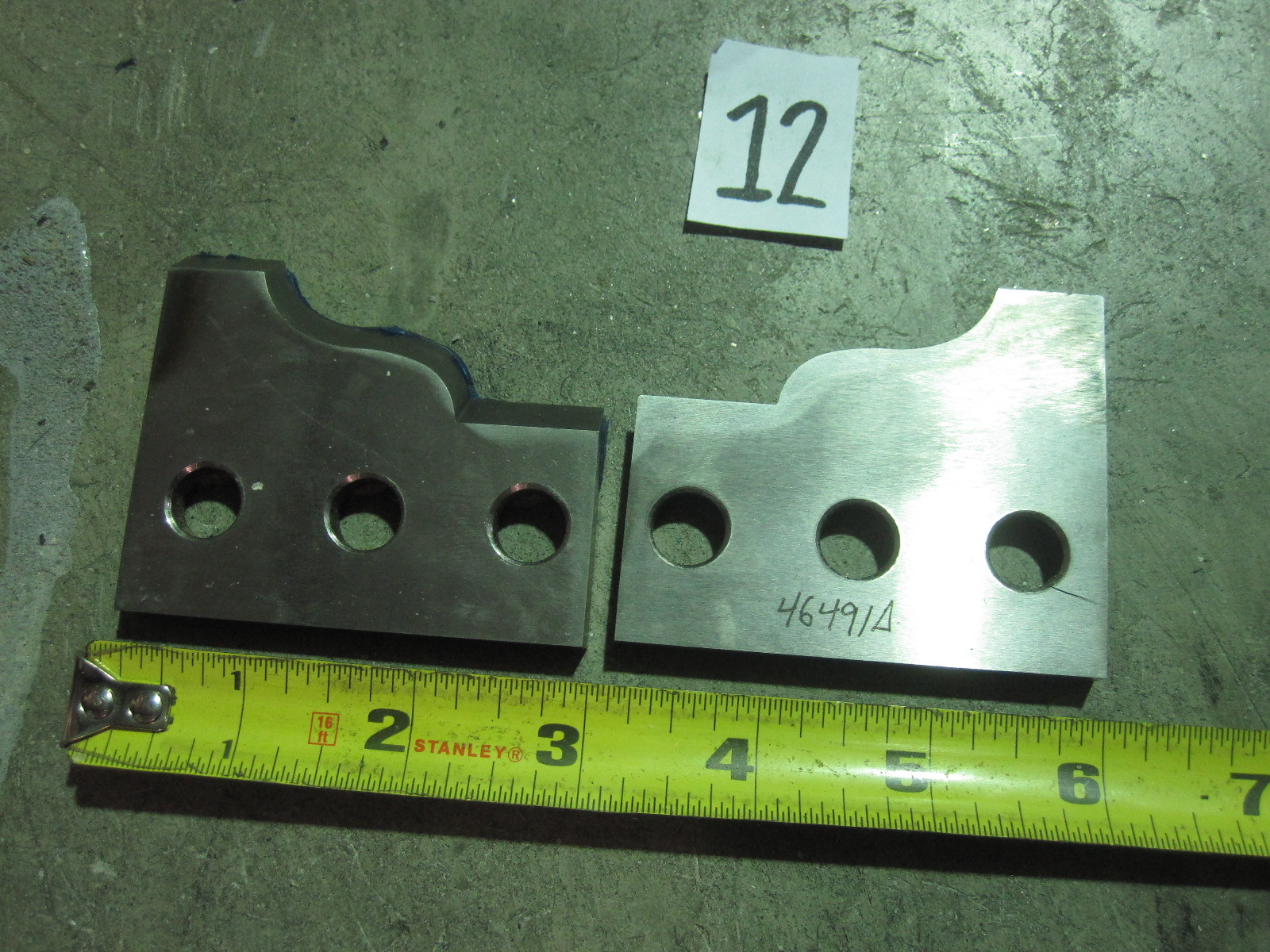 Molding knife, for a molding machine. 2698 Hardware Can you identify?