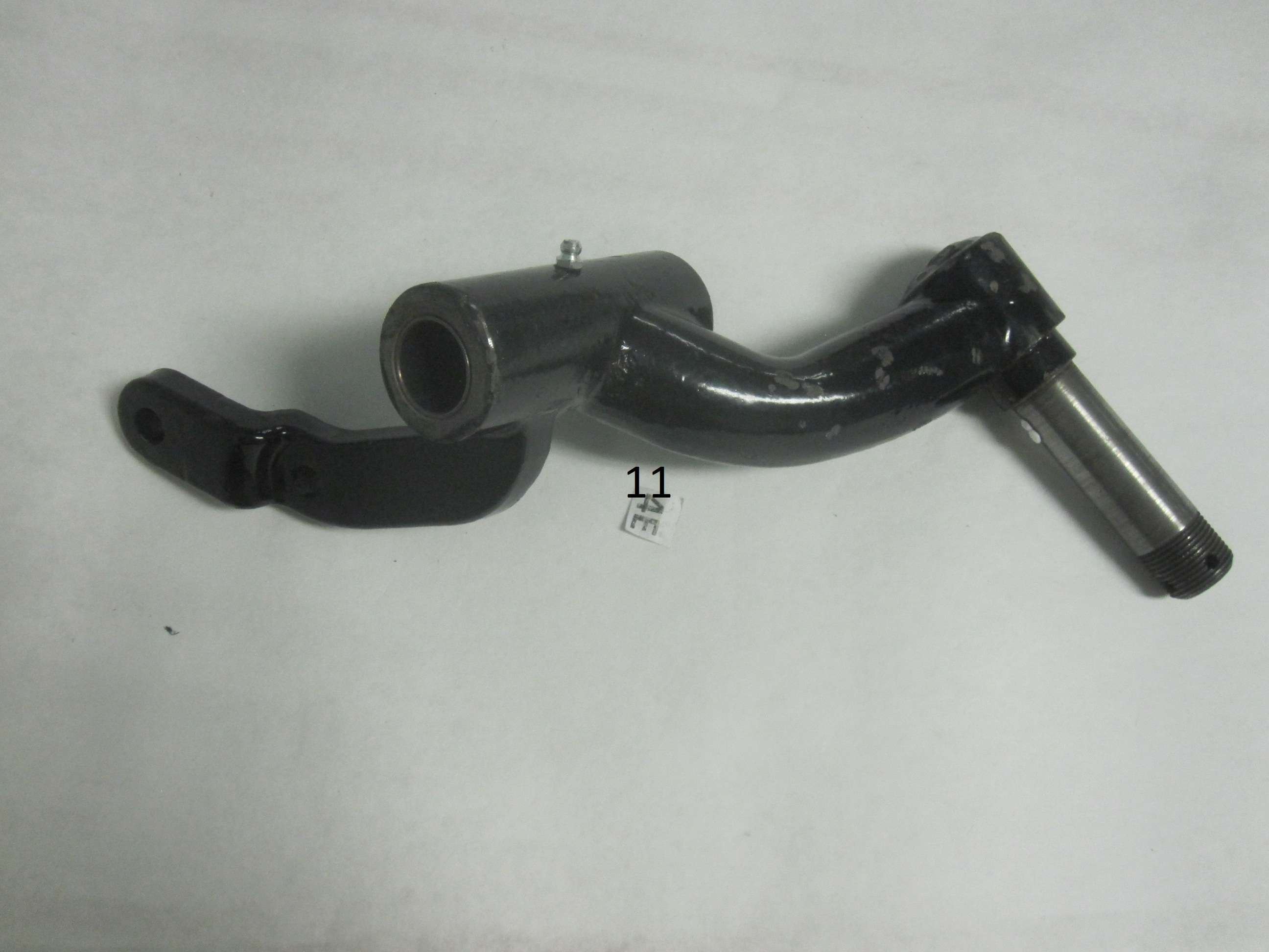 This is a 3" dropped spindle for an EZGO golf cart that raises the