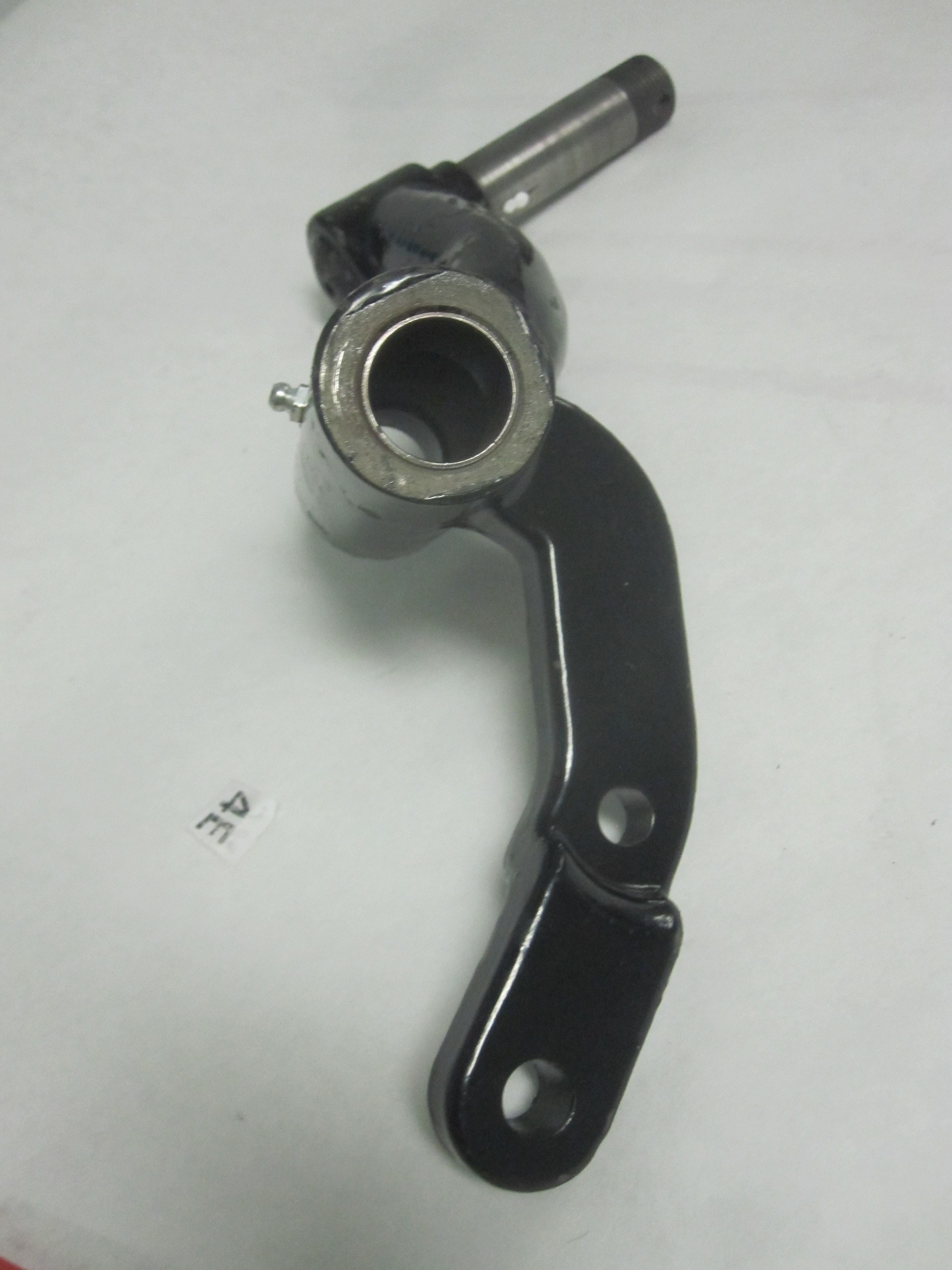 This is a 3" dropped spindle for an EZGO golf cart that raises the