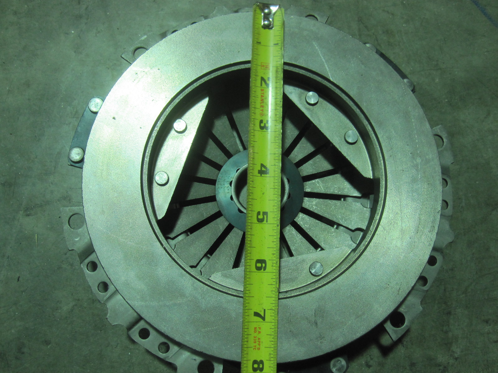 VW Type 1, 2 & 3 clutch pressure plate, and flywheel for 12 volt