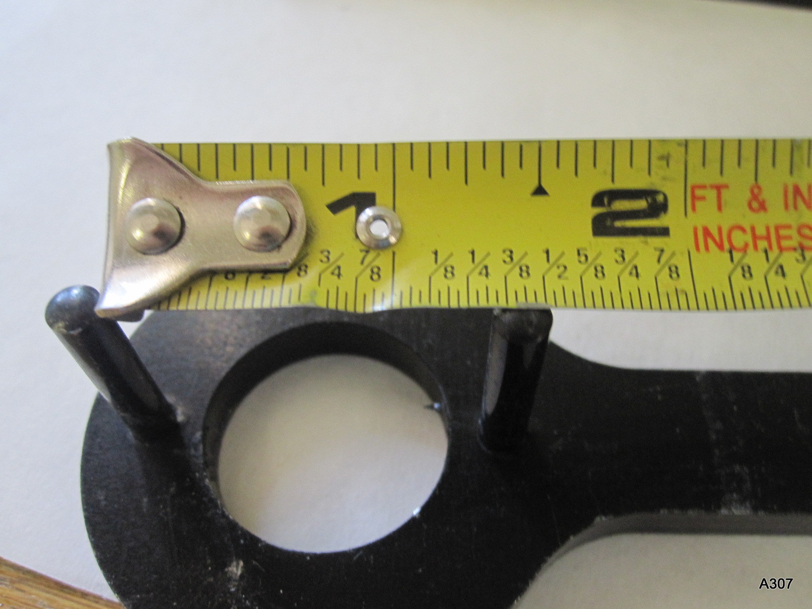 This is a special tool for holding the balance sprocket on a Porsche