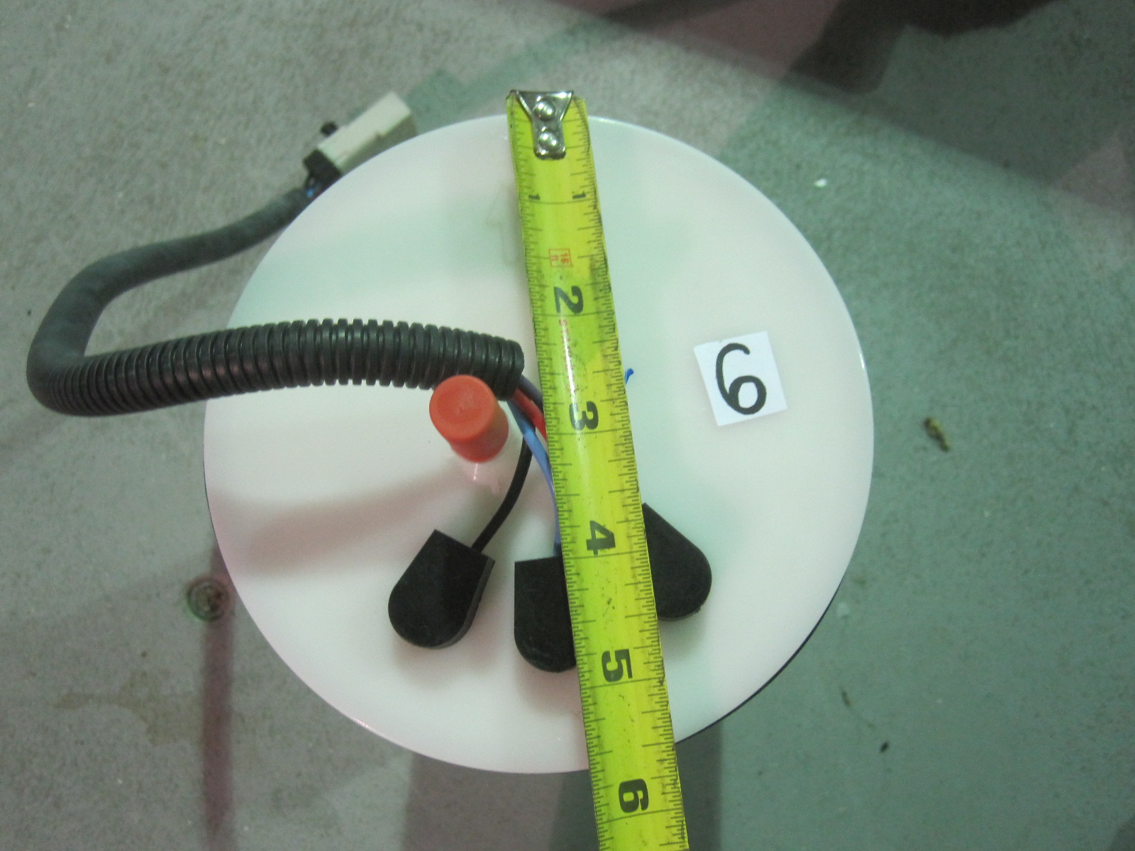 This is a fuel pump assembly for 1996 Jeep Grand Cherokee with 4.0L and