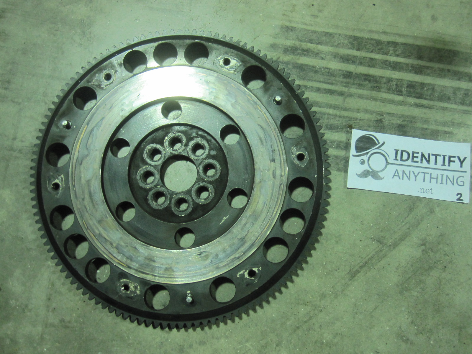 This is an aftermarket lightweight flywheel for use on the Honda/Acura K20 and K24 engines. This