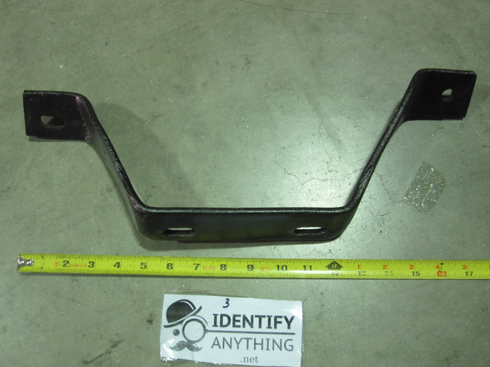 Spare tire mounting bracket. Unknown manufacturer. 3590 Hardware