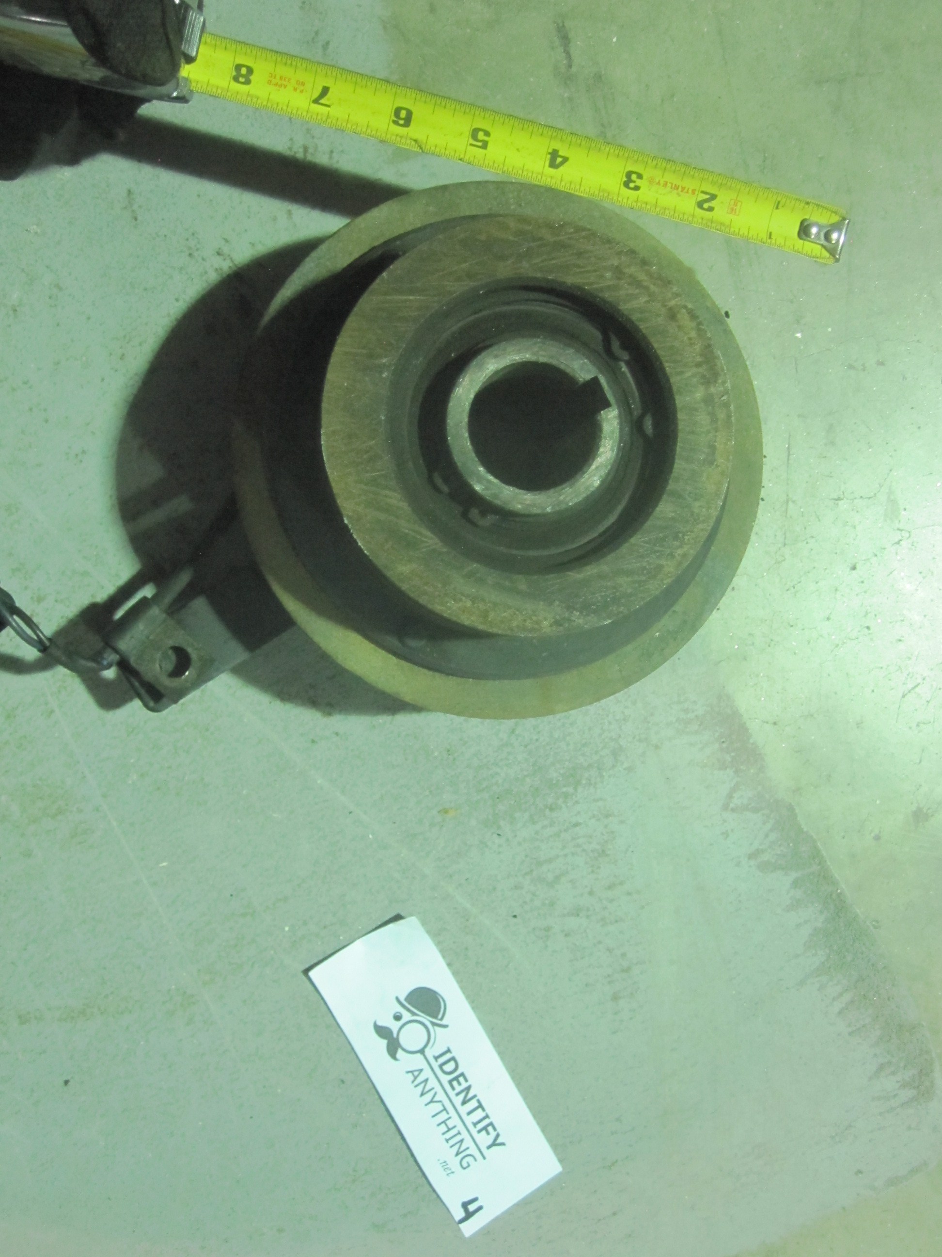 This is a PTO (power take off) clutch for a number of John Deere commercial lawn mowers and