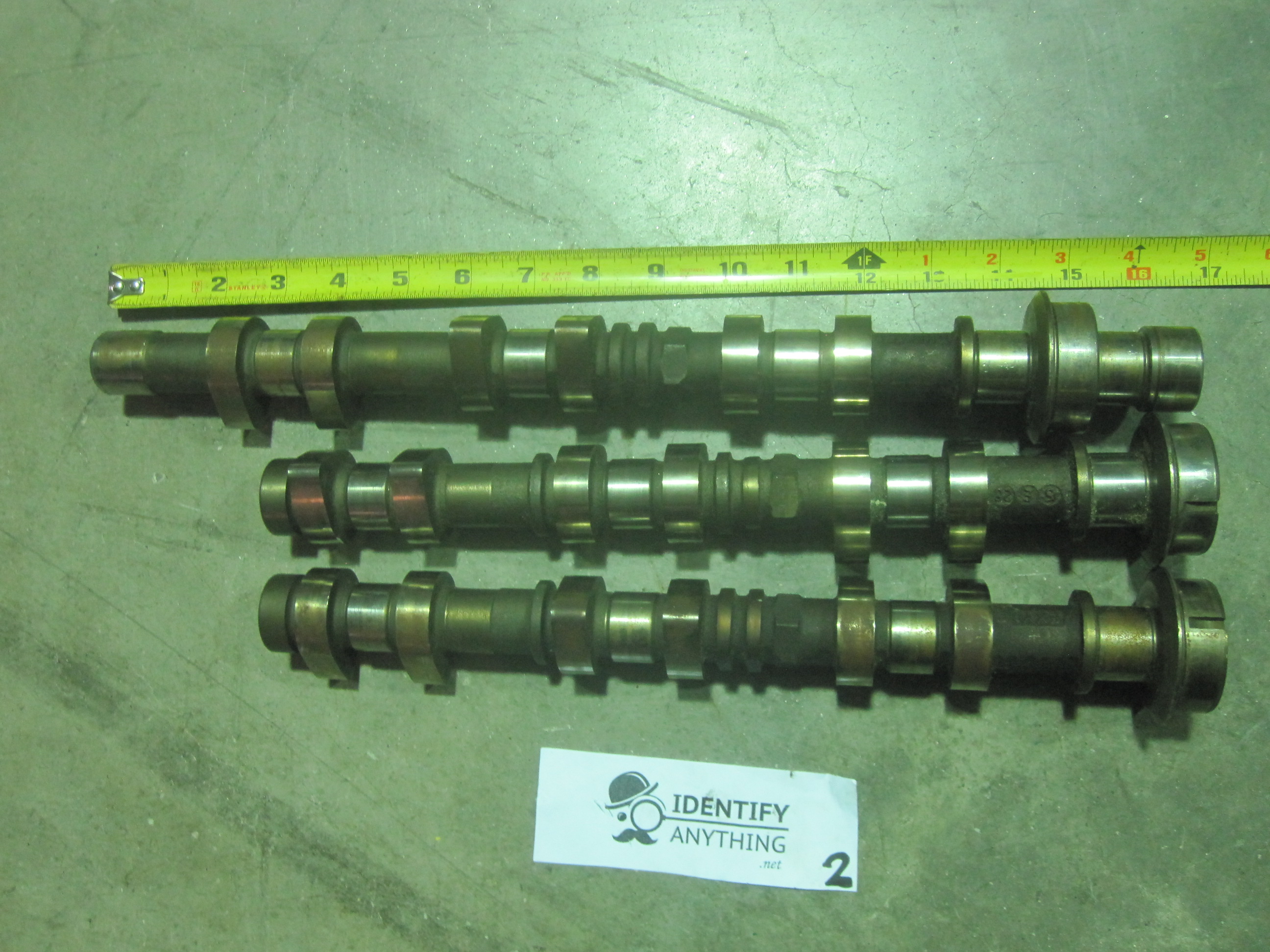 These camshafts are for the Hyundai 2.5/2.7L DOHC V6 without variable