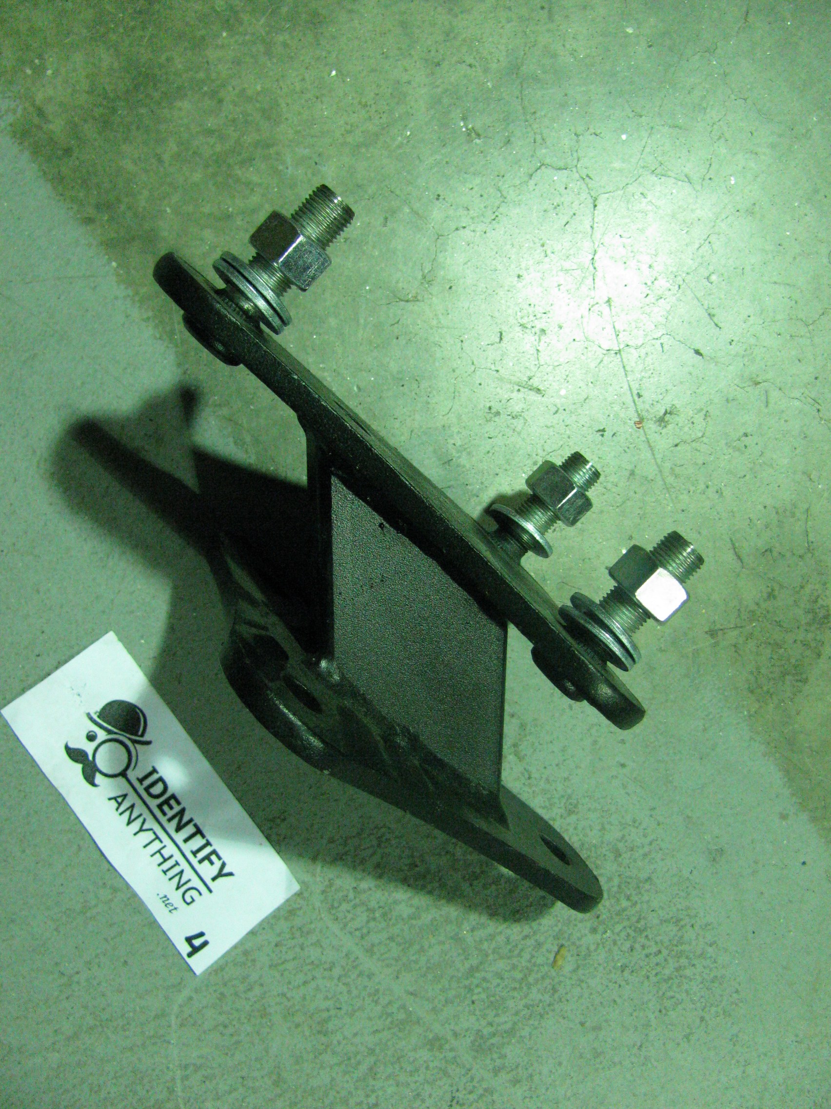 Spare tire relocation (extender) bracket for Jeep Wrangler 200715