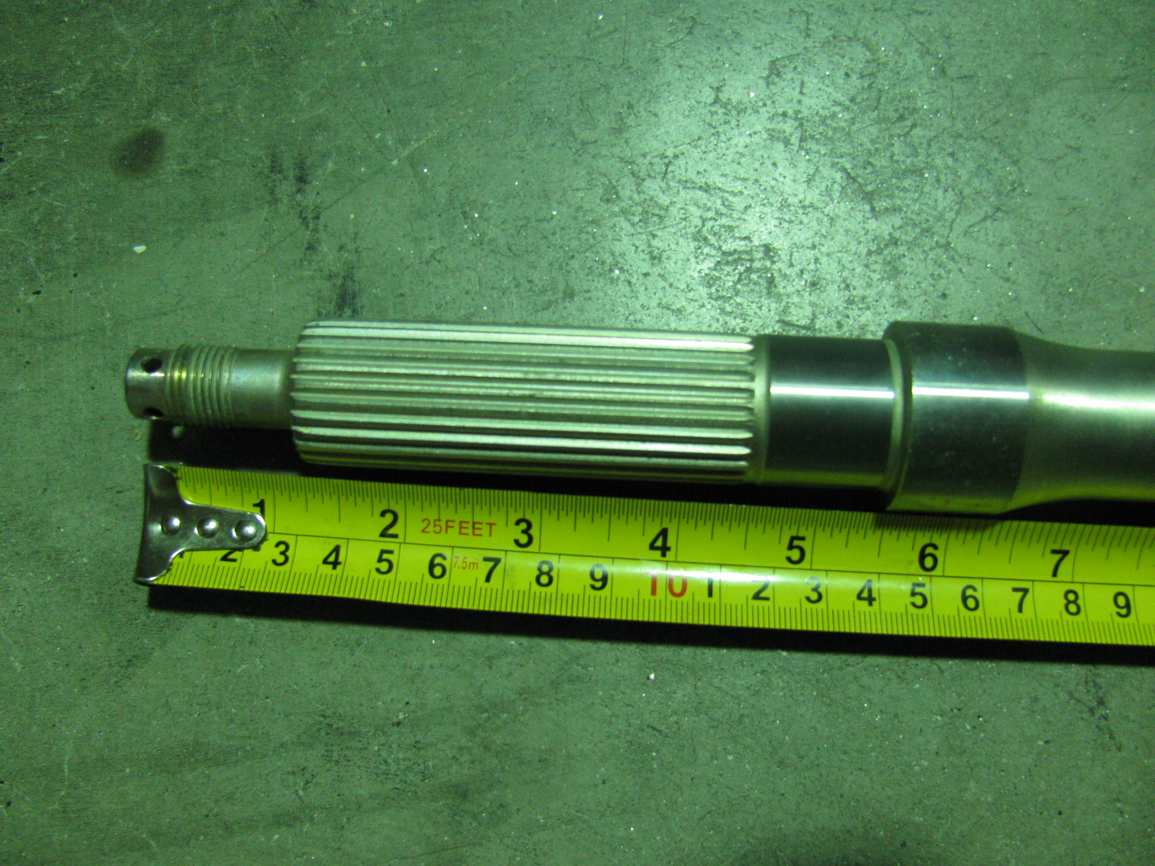 This is a rear axle for a Yamaha Kodiak 400 YFM400. This fits various