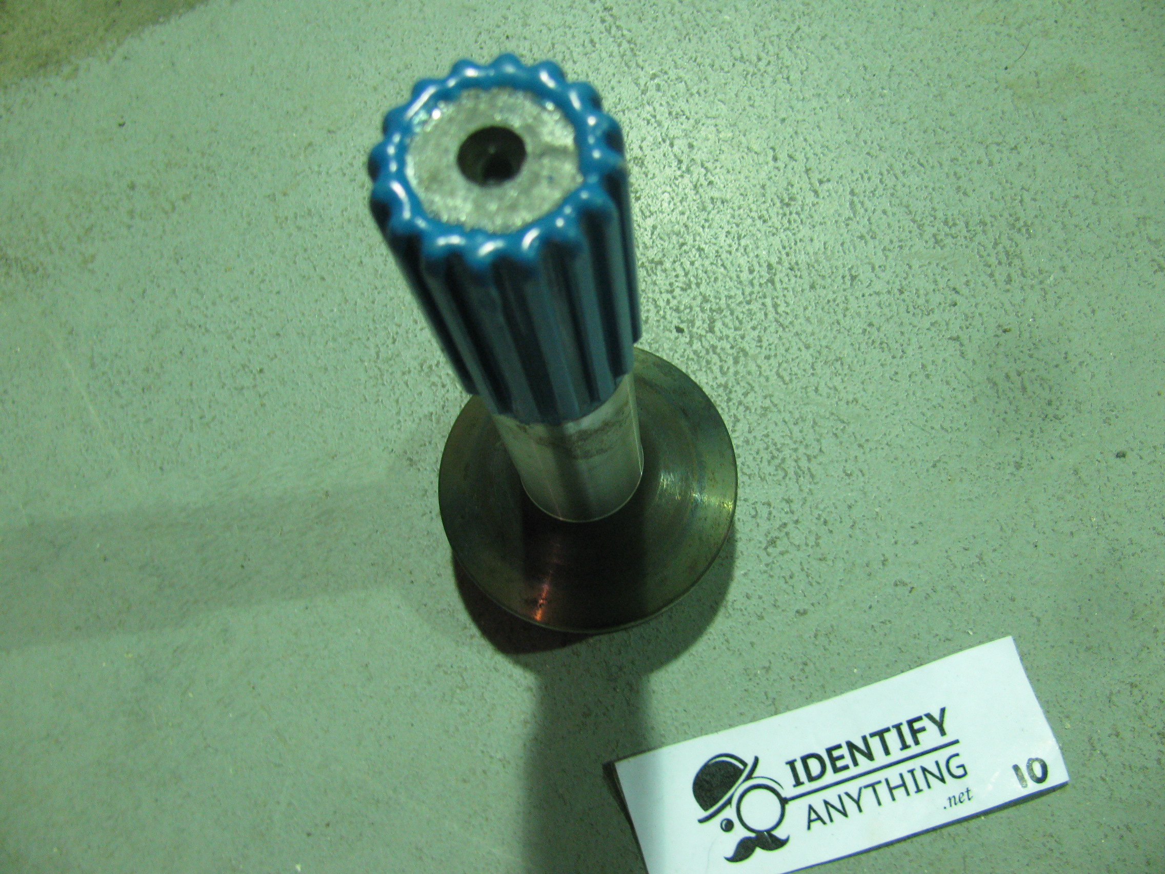 Drive shaft slip joint spine stub shaft, to be welded to end of a drive