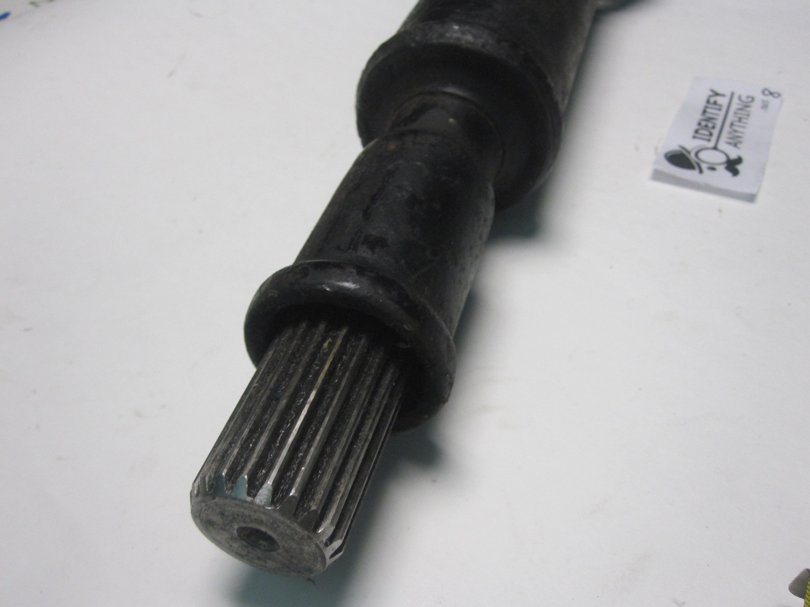 This part of the rear driveshaft from a Toyota FJ40 Land Cruiser. This