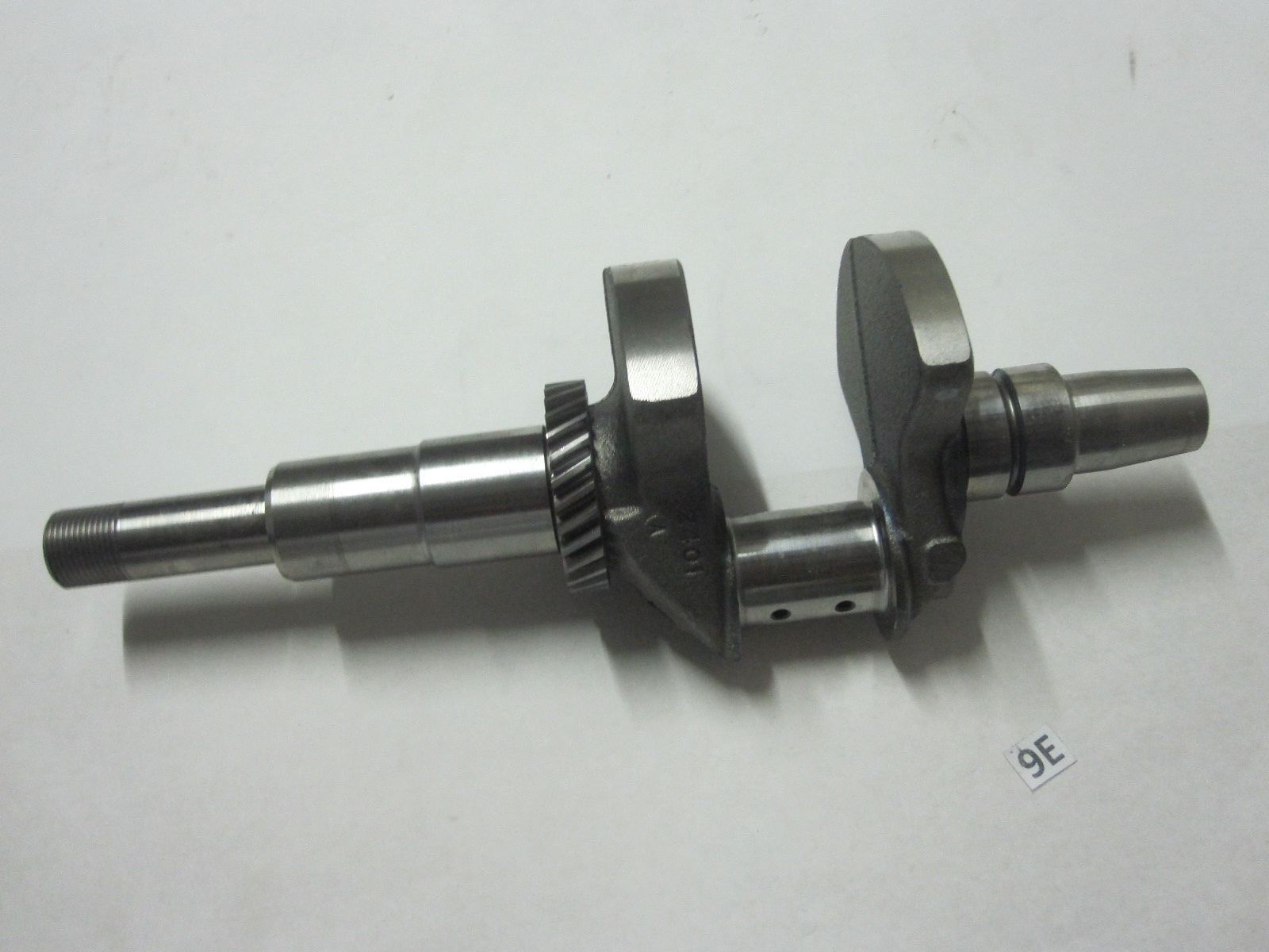 Crankshaft for Kohler engine, part number 24014385s, used in Miller Co