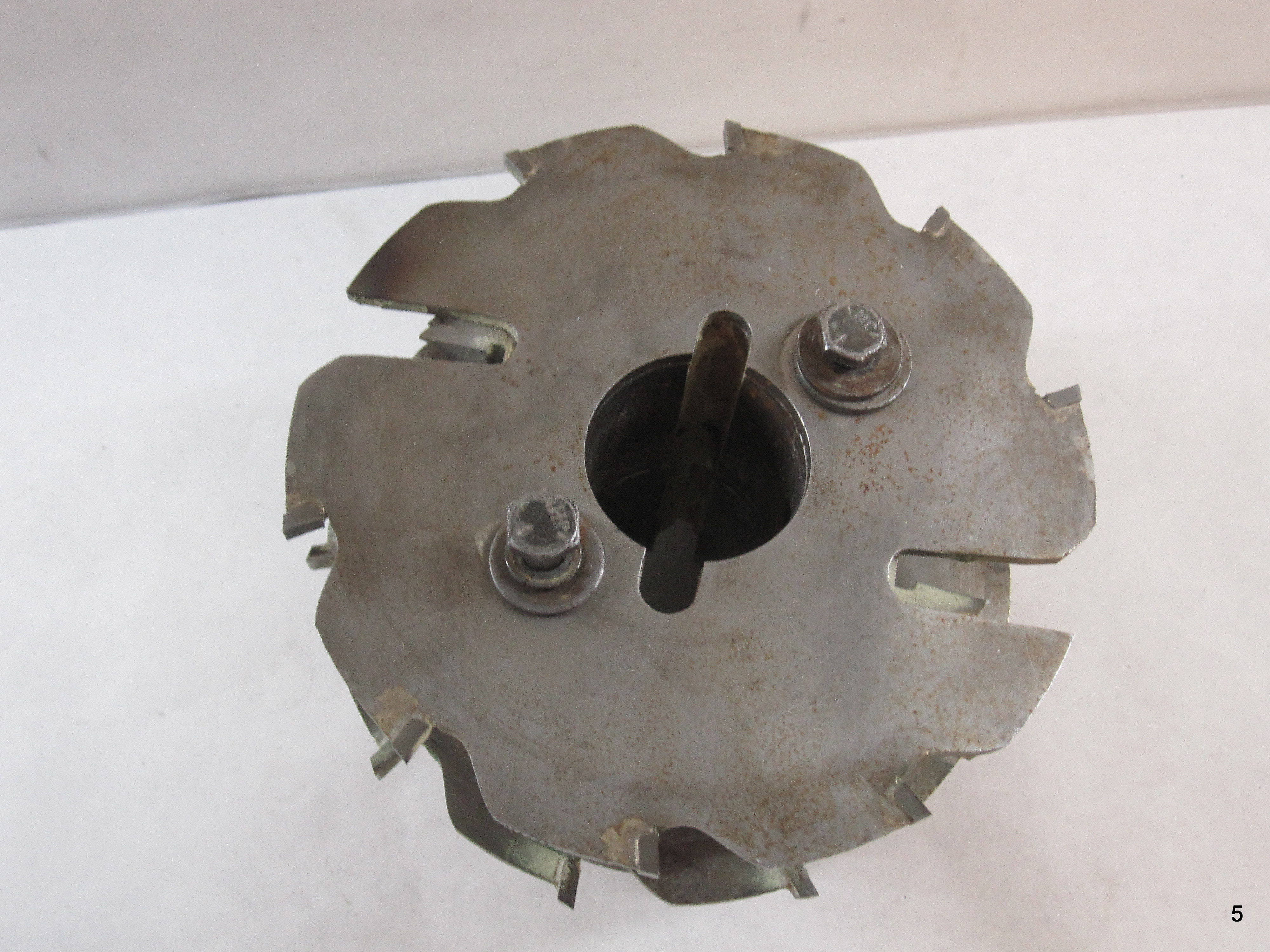 It's an industrial grade wood moulding cutter head. It cuts the