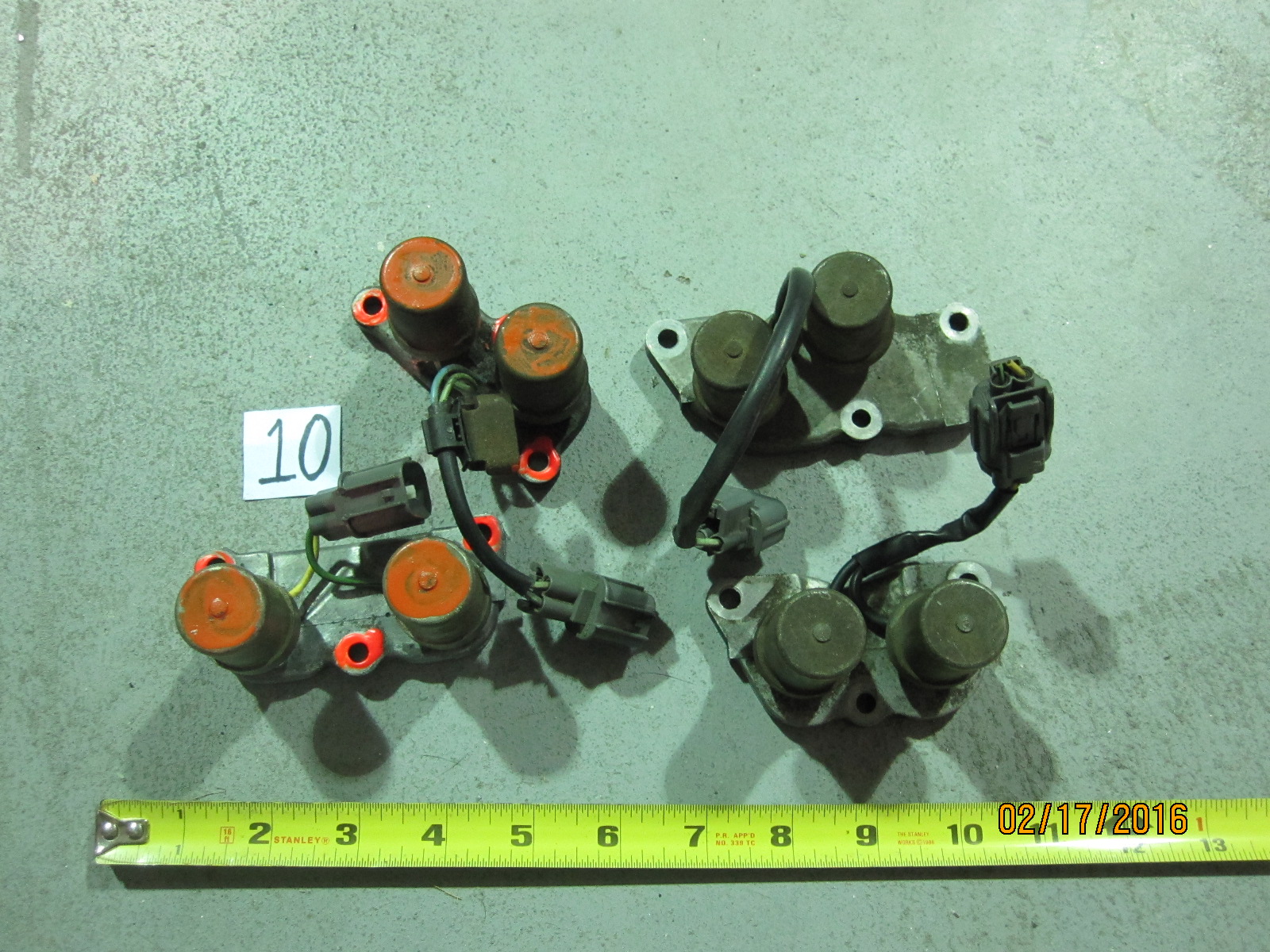 1990 Honda Accord transmission solenoids. Using your picture of the