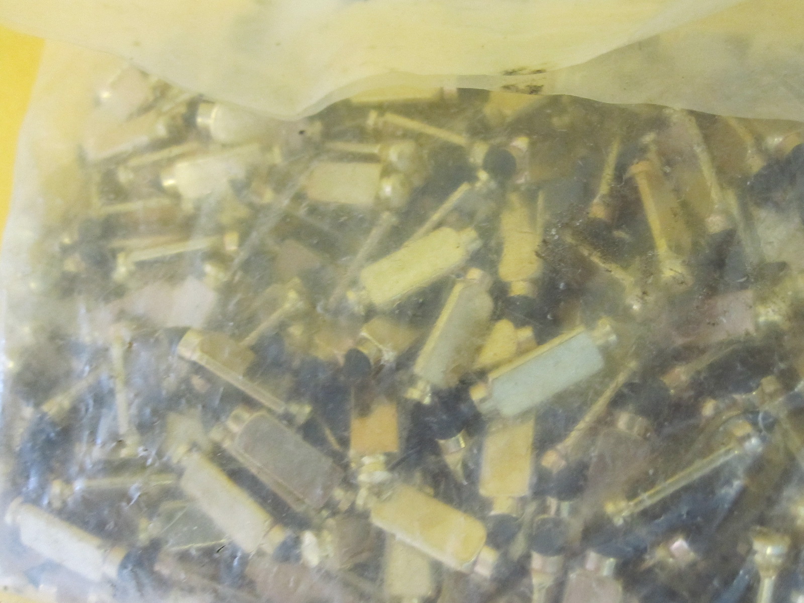 This is a bag of carburetor needle valves. Typically one of these is