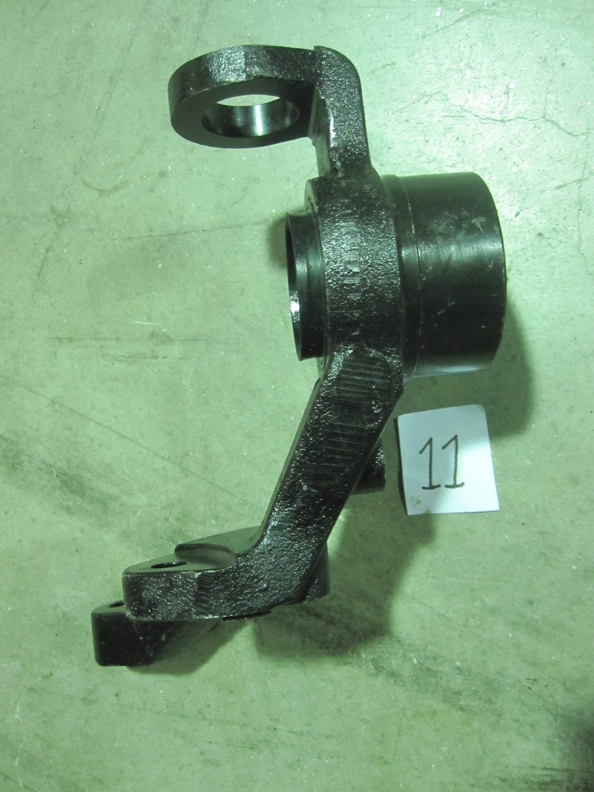 This is a pair of Yamaha Rhino steering knuckles. OEM part numbers are