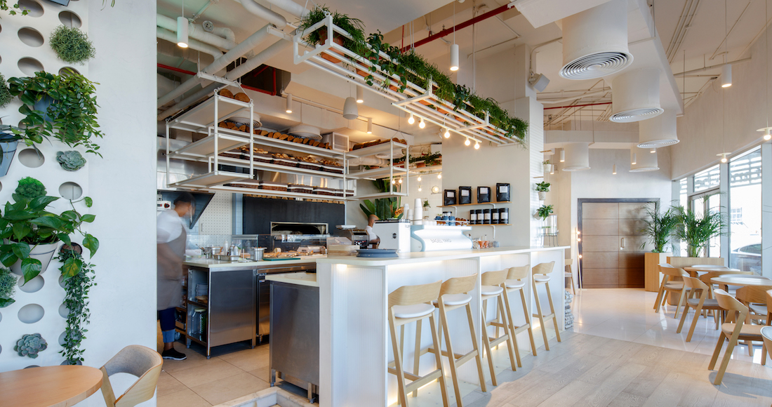 Dubai's latest dish Bagel Yard identity