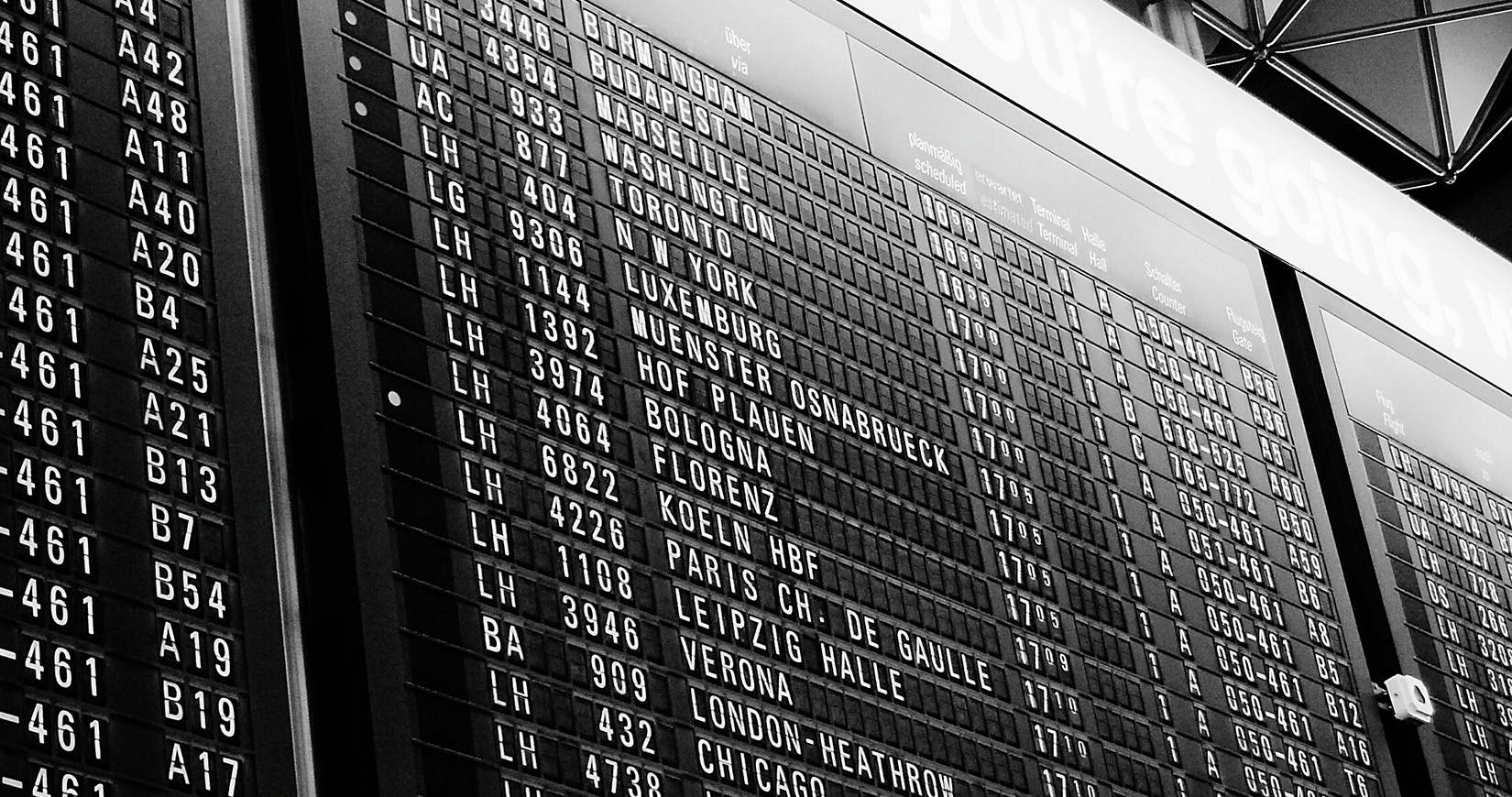 The splitflap display clear, quick and stylish identity