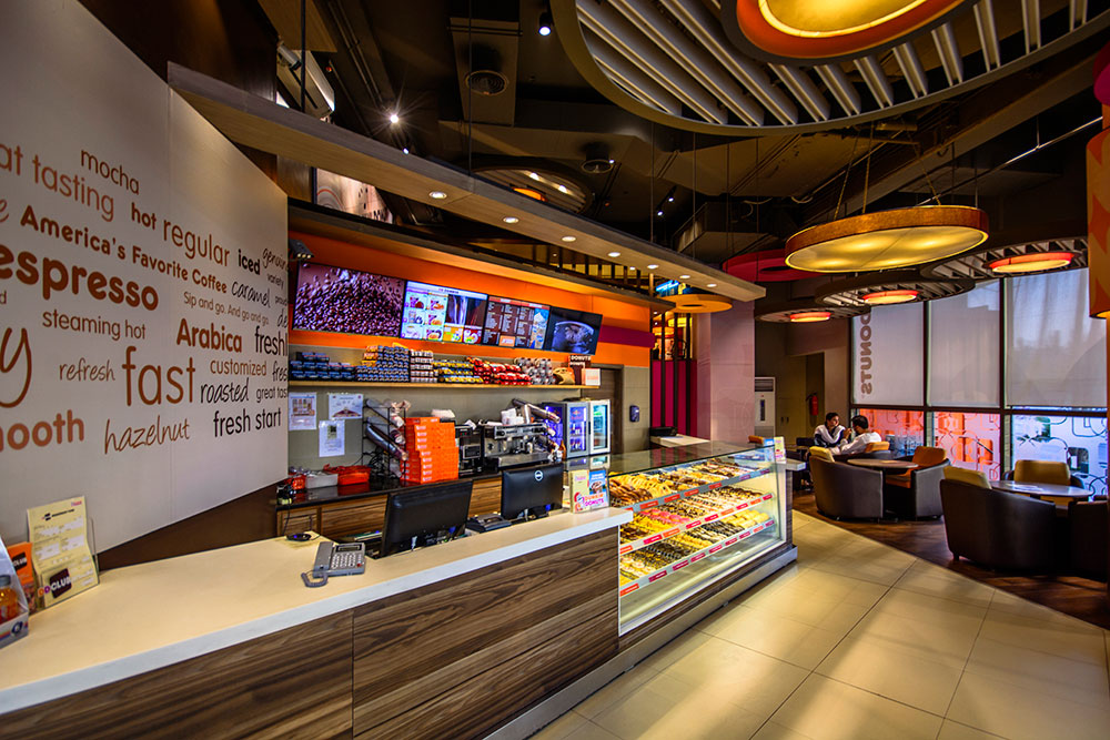 Dunkin Donuts Outlets Karachi Identity Design Studio