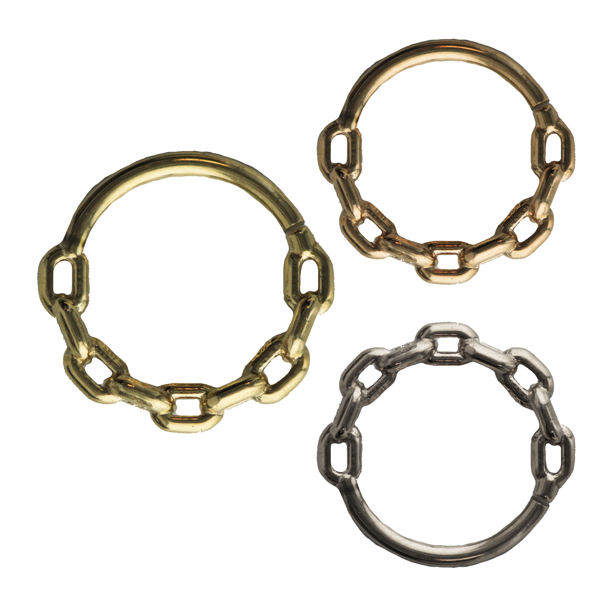 Chain Link Ring Identity Body Piercing