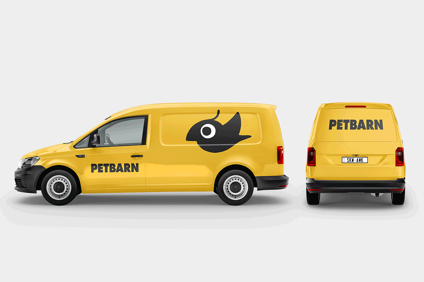 Petbarn visual identity, by Landor Identity Designed