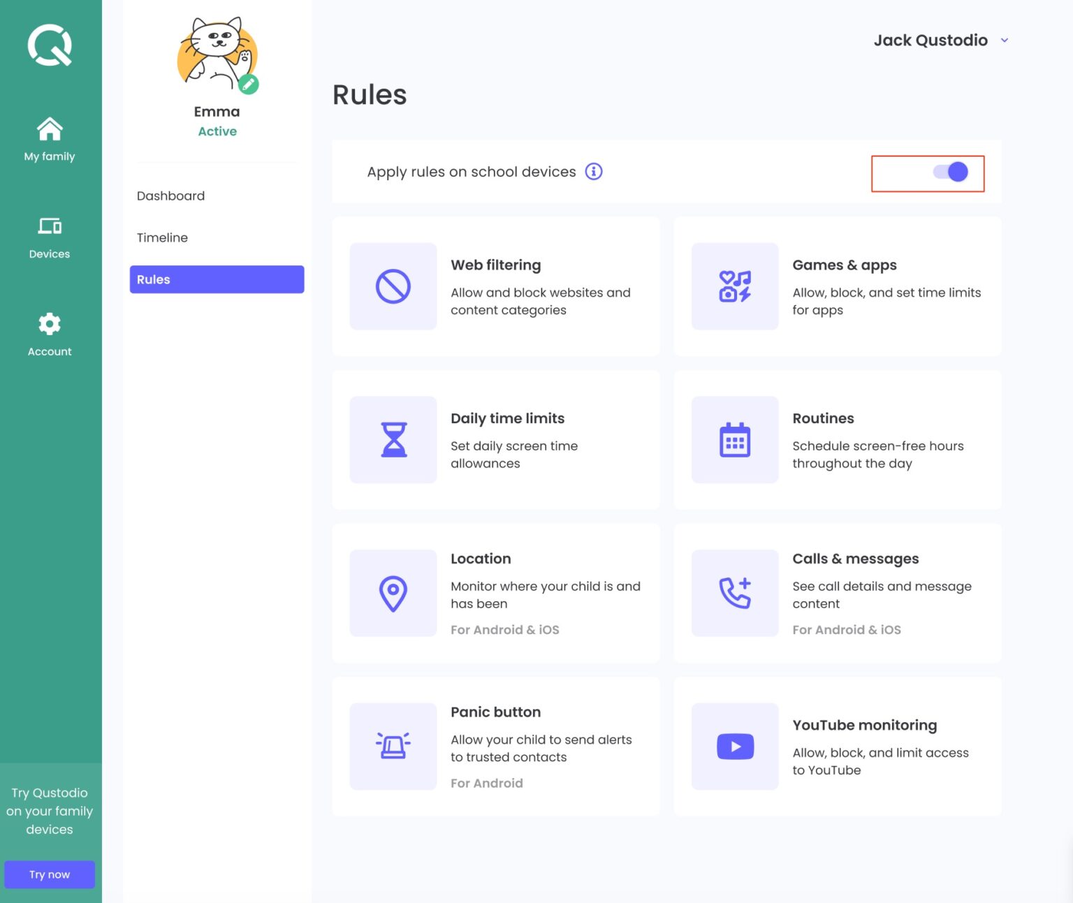 Qustodio vs Bark Comparison for 2024