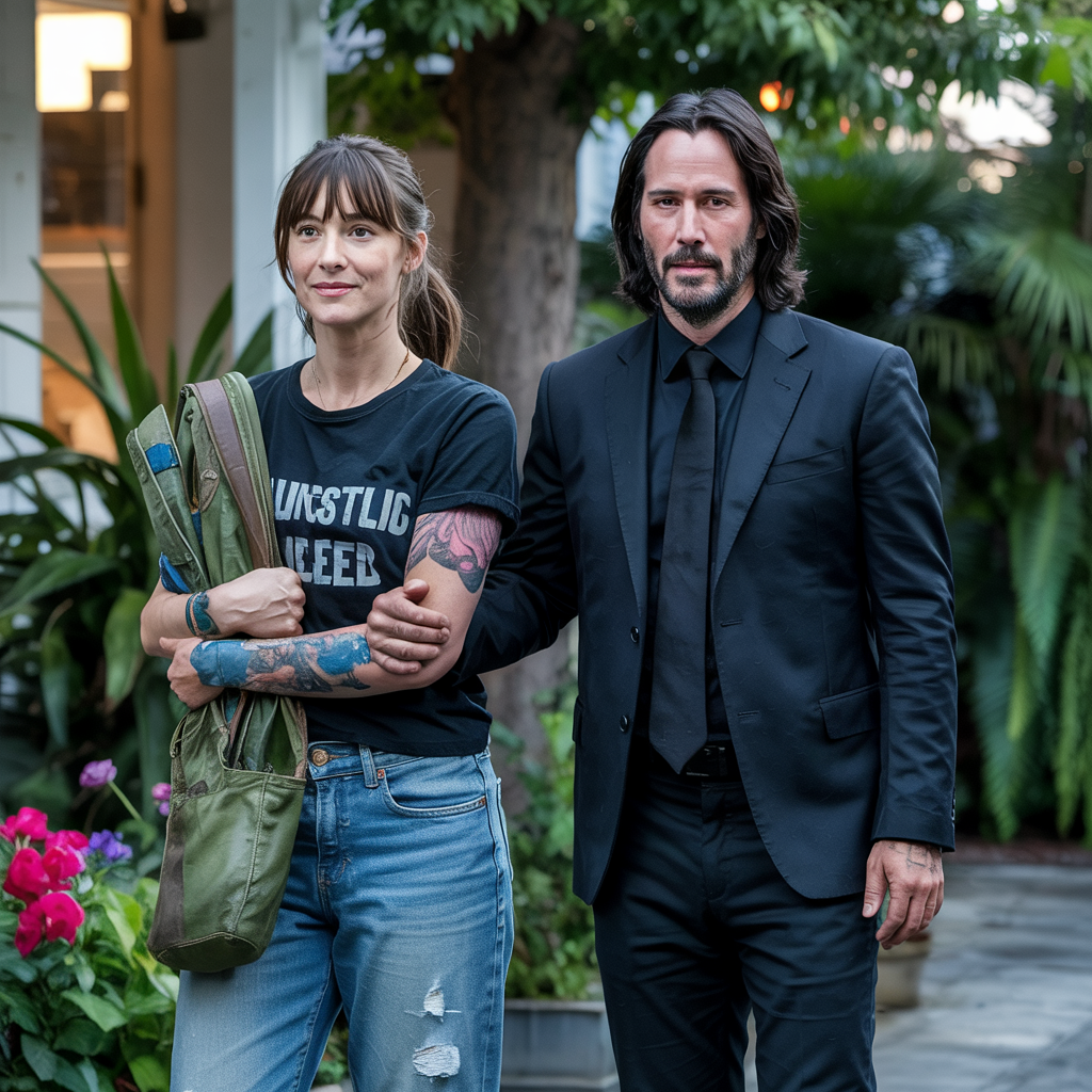 She Slept Outside Keanu Reeves Garage He Helped Her Rise What She