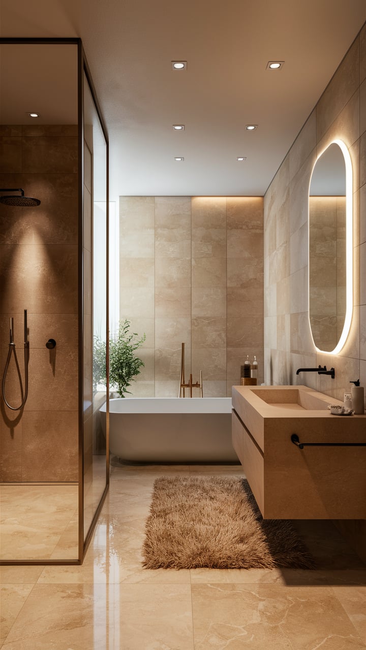 Modern Beige Bathroom Ideas to Inspire Your Next Renovation
