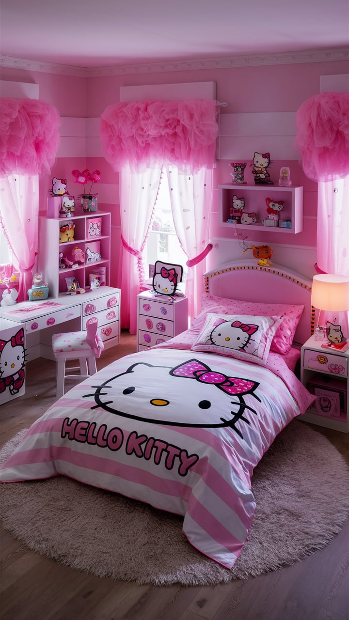 20+ Hello Kitty Bedroom Ideas to Create a Cute and Cozy Retreat