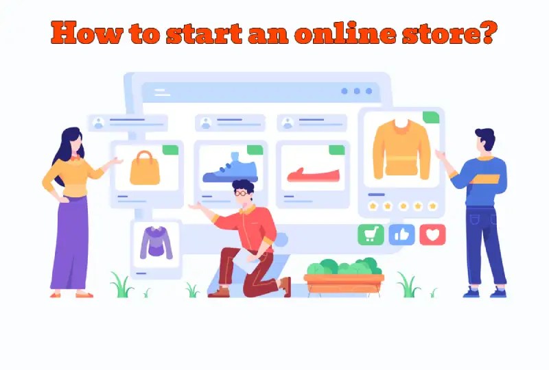 How to start an online shop + start an online store with no money
