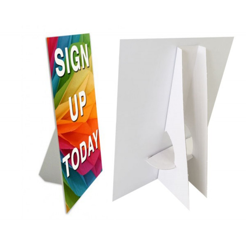 Tabletop Sign with Stand iDesign Printing and Copy Center