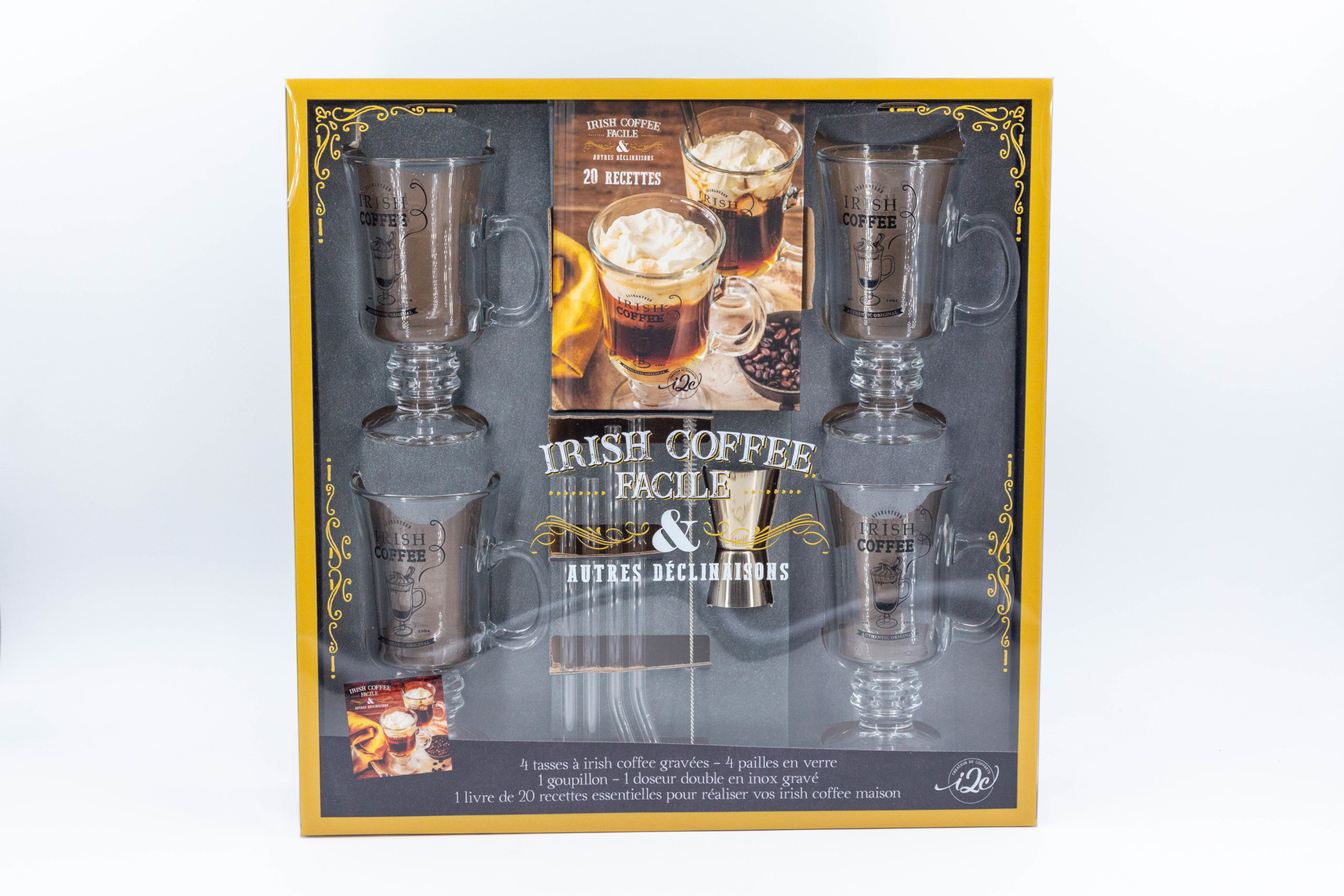 I2C COFFRET 2023 IRISH COFFEE, kit irish coffee