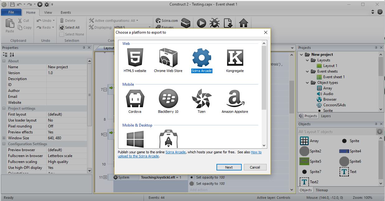 How to export your construct 2 games for uploading online IDev Tutorial