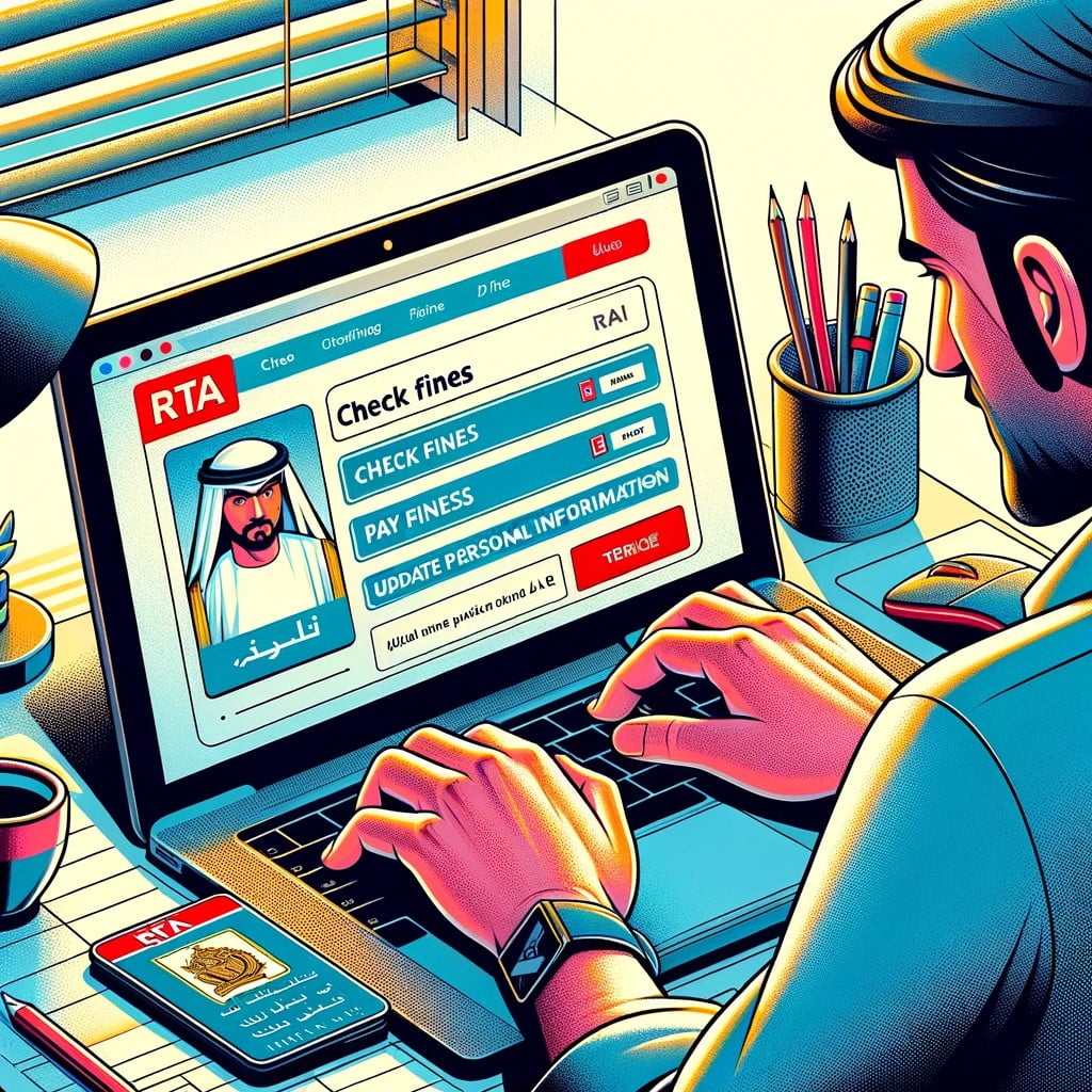 RTA Fine Emirates ID Card How to Check and Pay Online