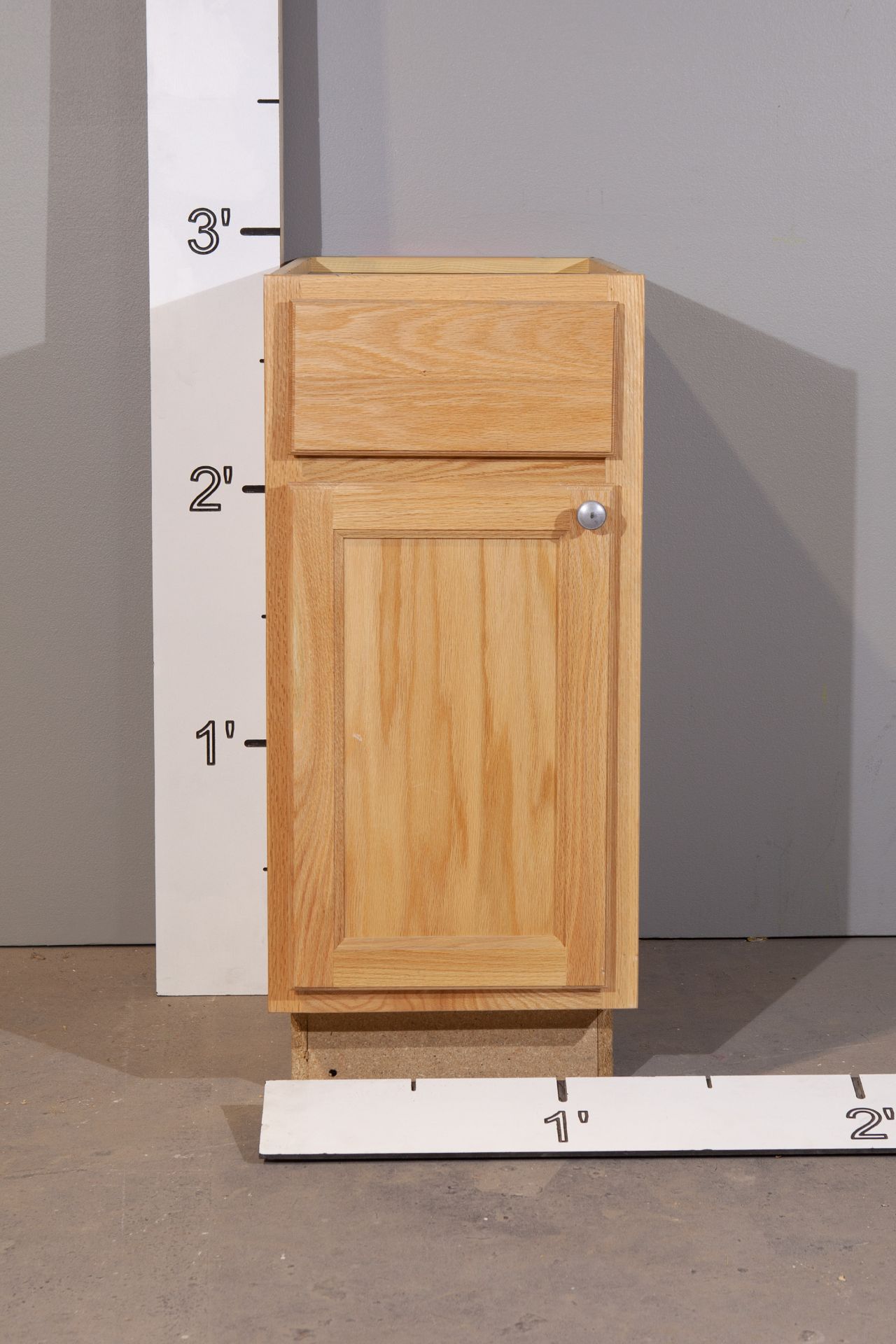 K.002 15" Natural Oak, Kitchen Base Unit IDF Studio Scenery