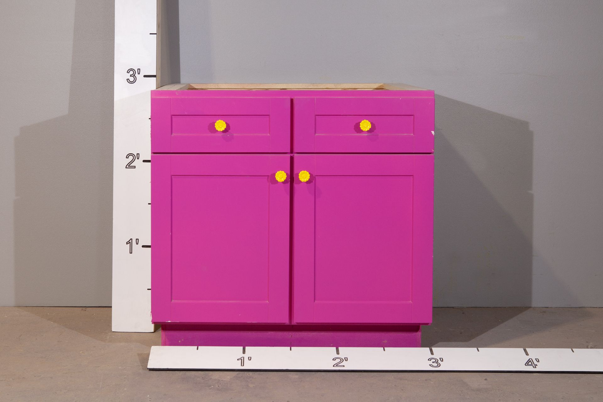 K.021 36" Paintable Kitchen Base Unit IDF Studio Scenery