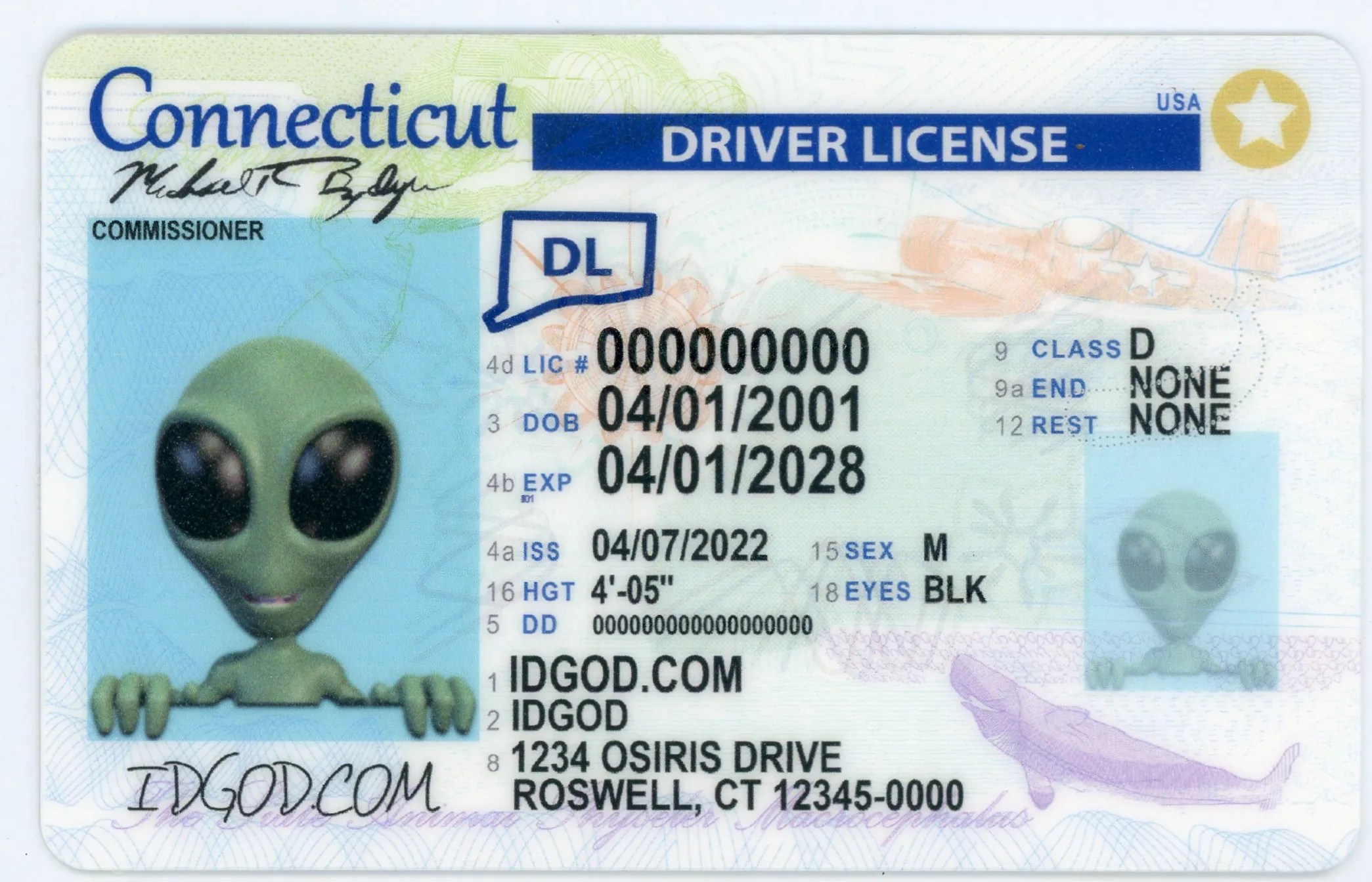 Connecticut Fake ID Real Idgod Official Fake ID Maker site