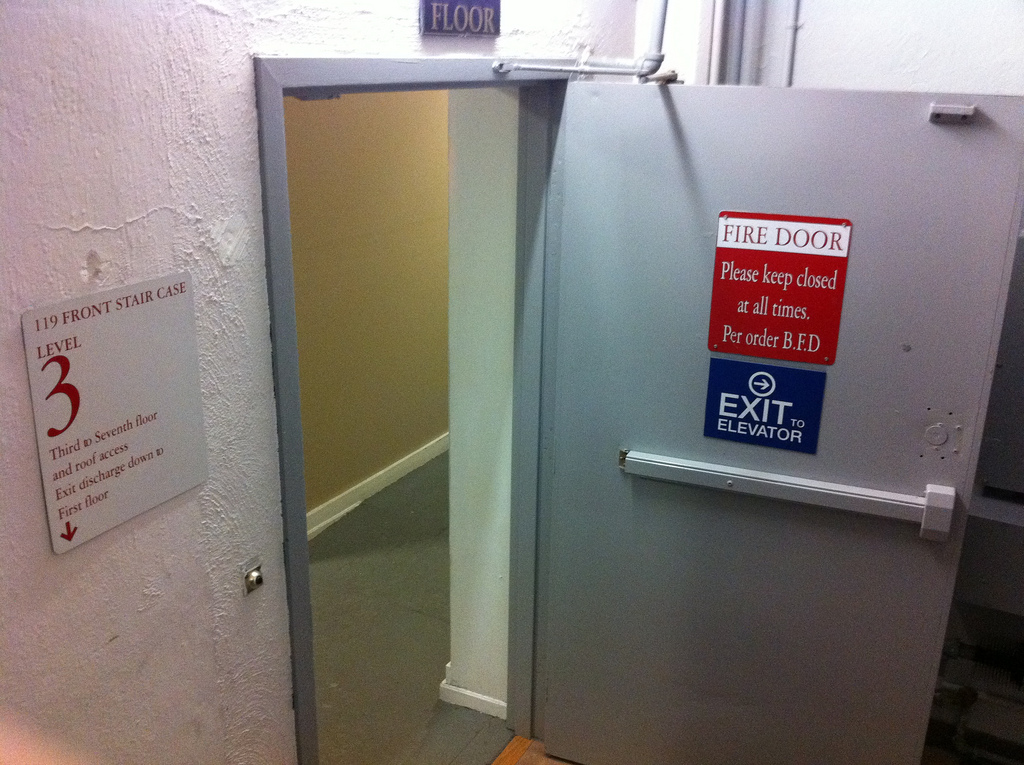 Signage on Fire Doors I Dig Hardware Answers to your door, hardware