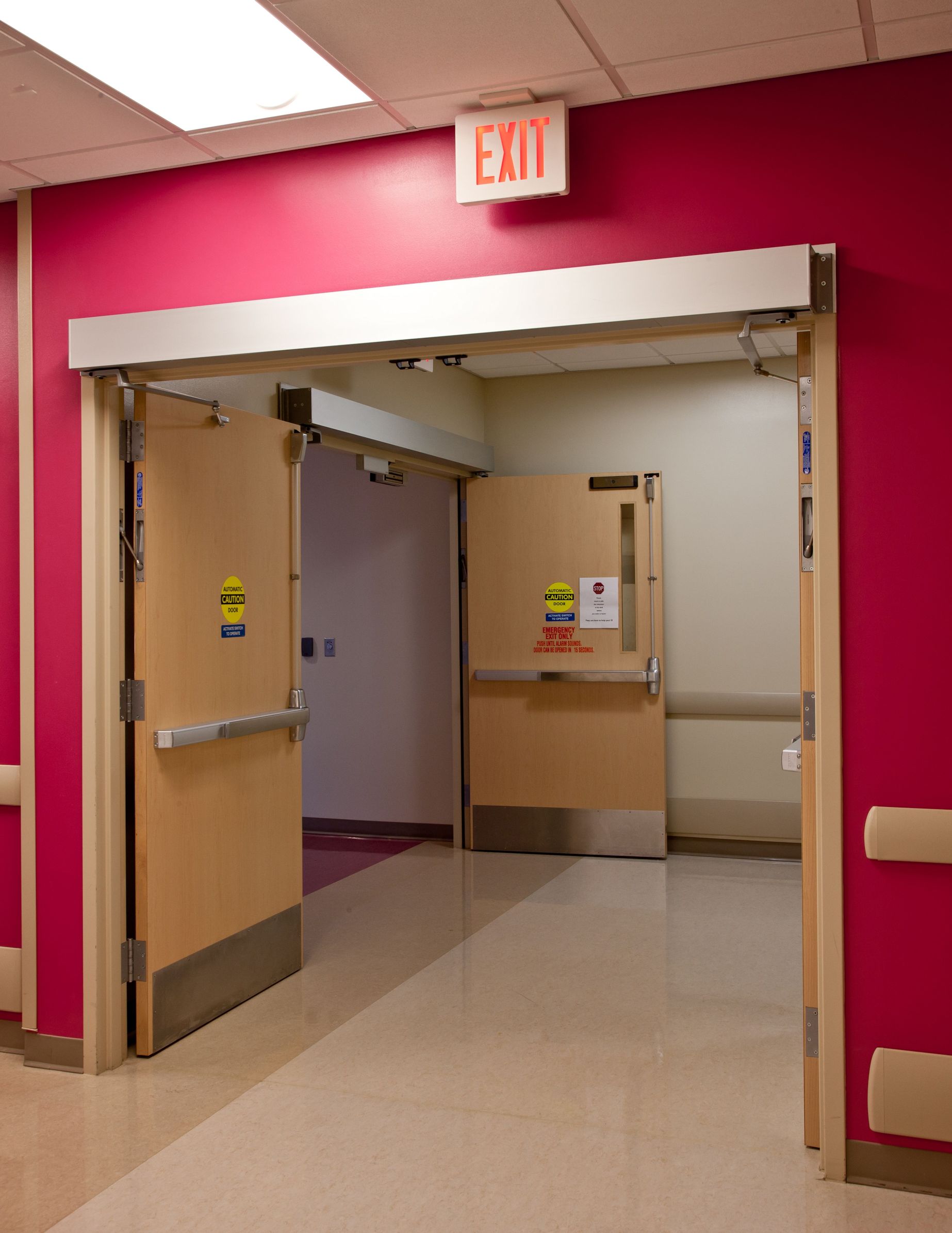 Touchless Fire Doors I Dig Hardware Answers to your door, hardware, and code questions from